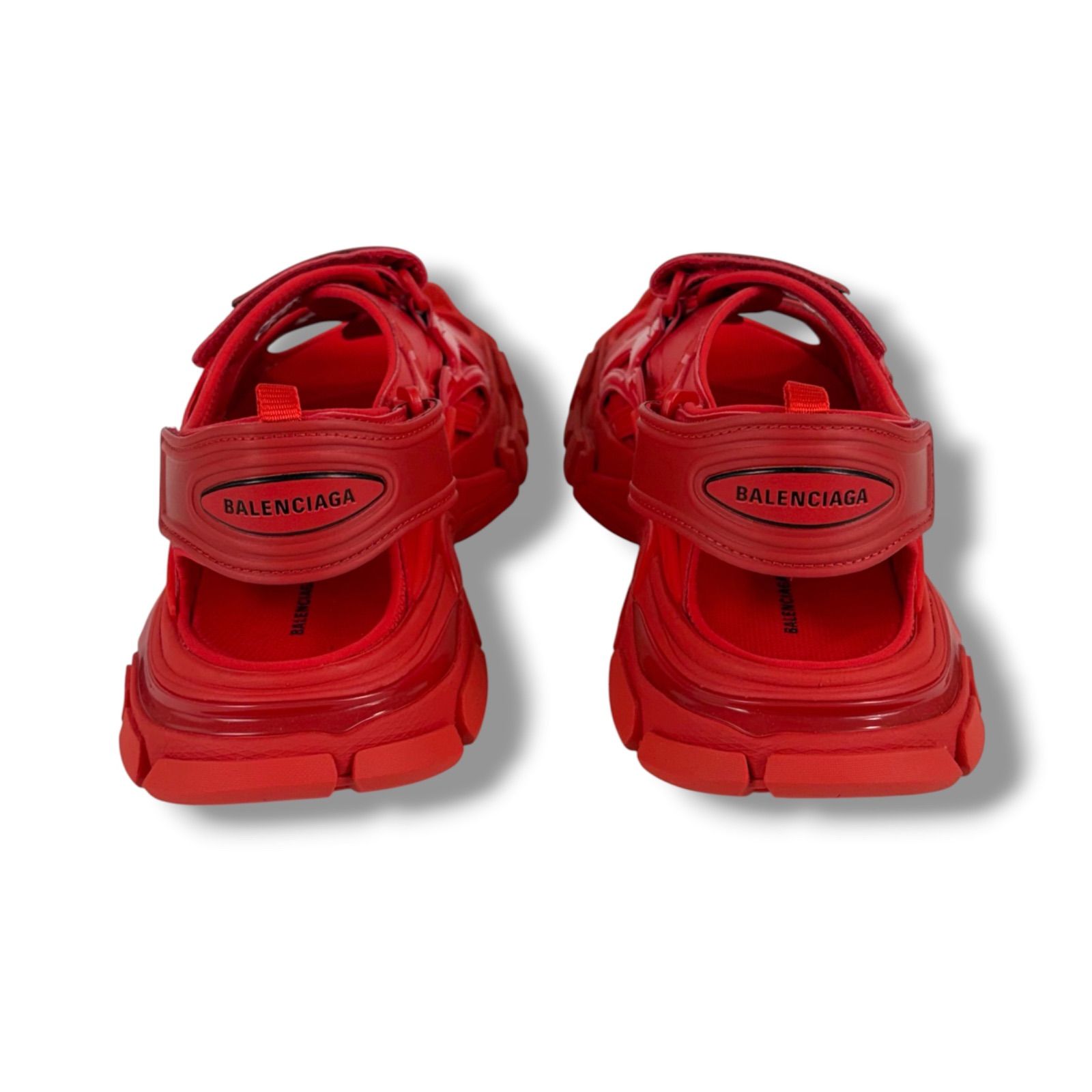 BALENCIAGA Track Sandal FULL RED 42 バレンシアガマジックテープ式