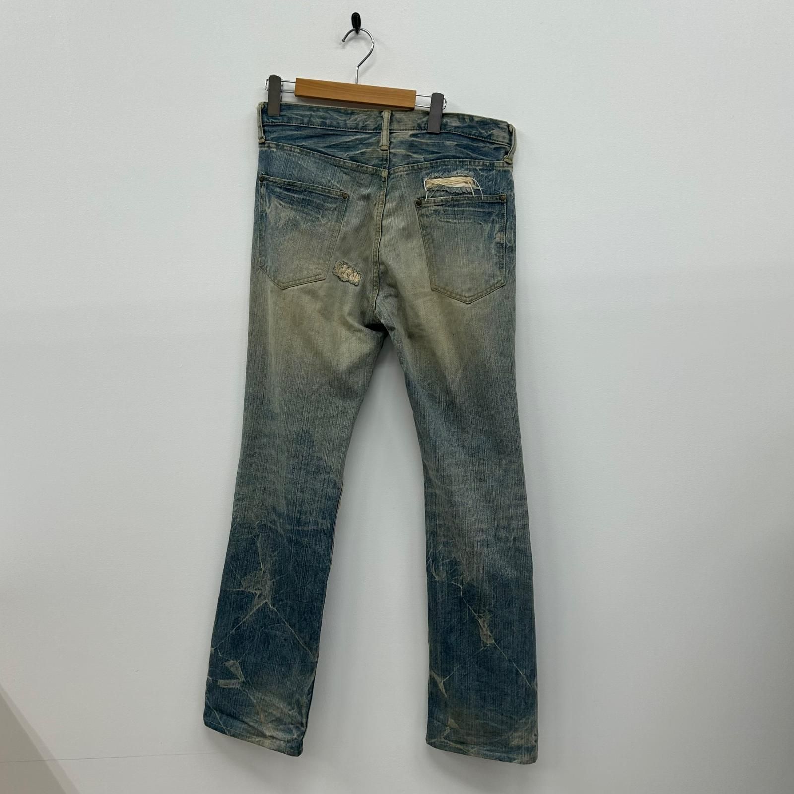 イオン広店】 中古 Pledge | プレッジ デニムパンツ ダメージ加工 