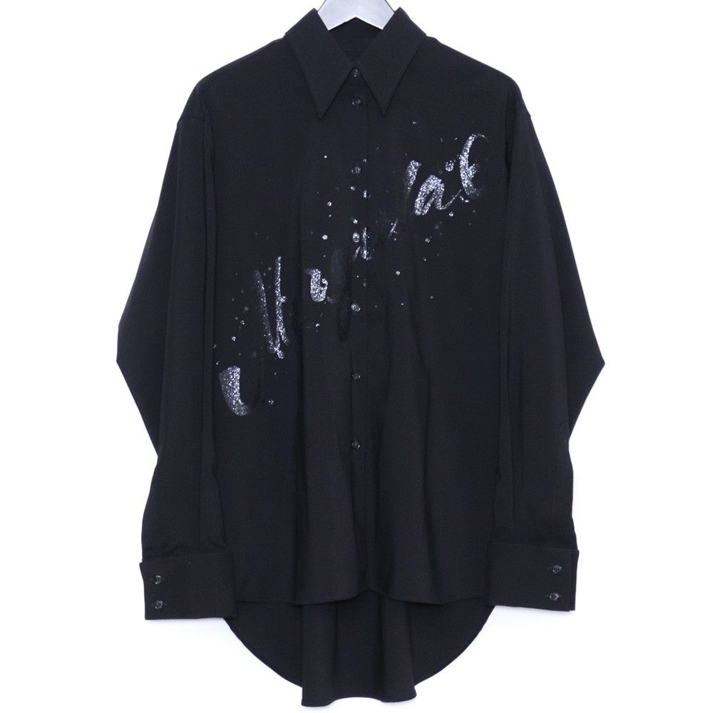 MM6 MAISON MARGIELA 2WAY ワンピースシャツ 36サイズ ブラック