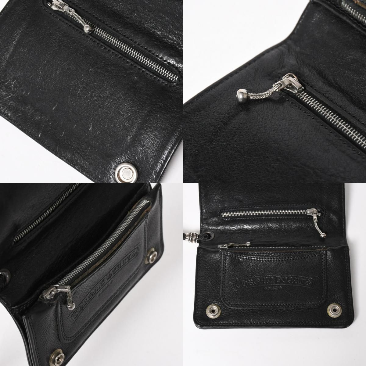 CHROME HEARTS クロムハーツ 2ZIP STRAP WALLET 2ジップ ストラップ