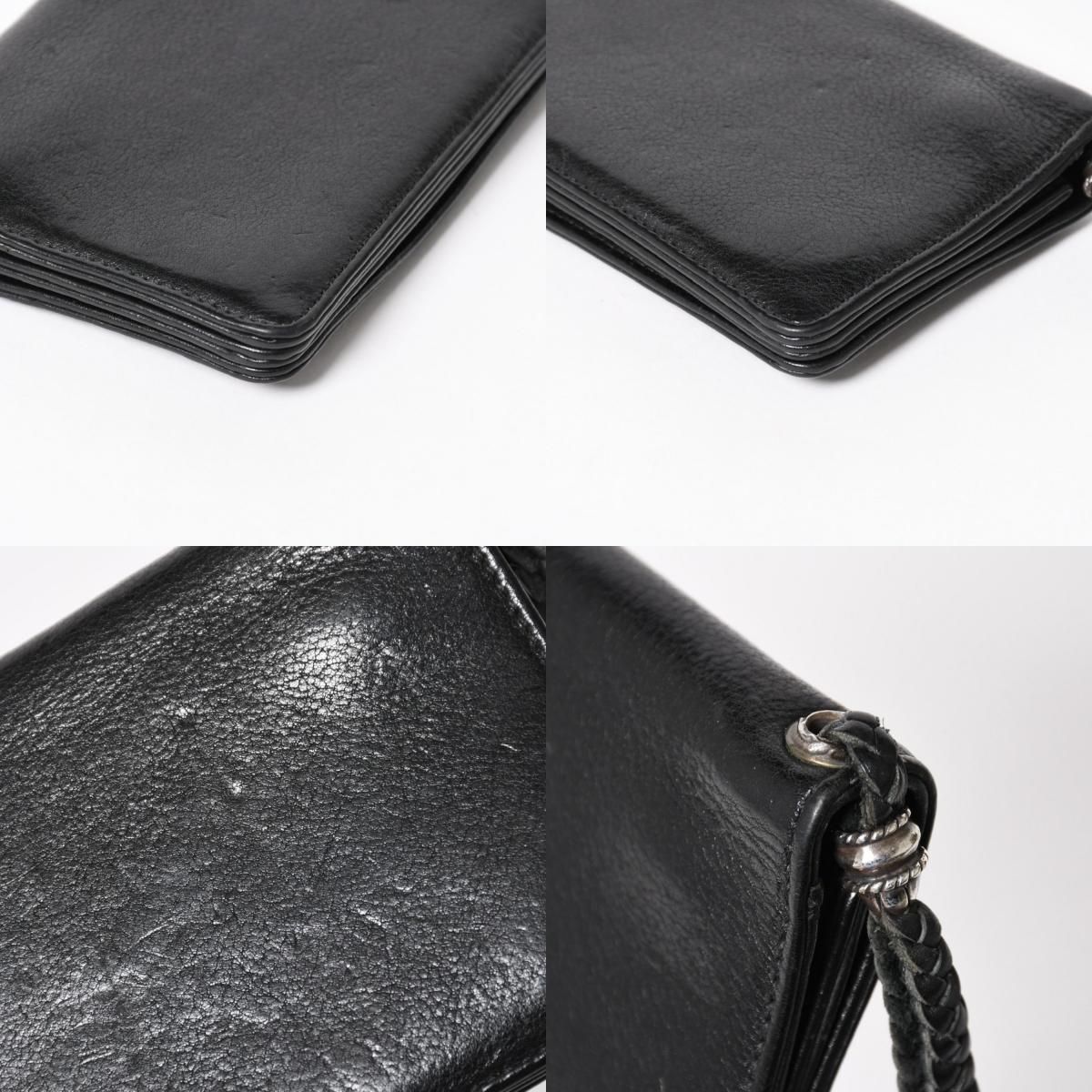 CHROME HEARTS クロムハーツ 2ZIP STRAP WALLET 2ジップ ストラップ
