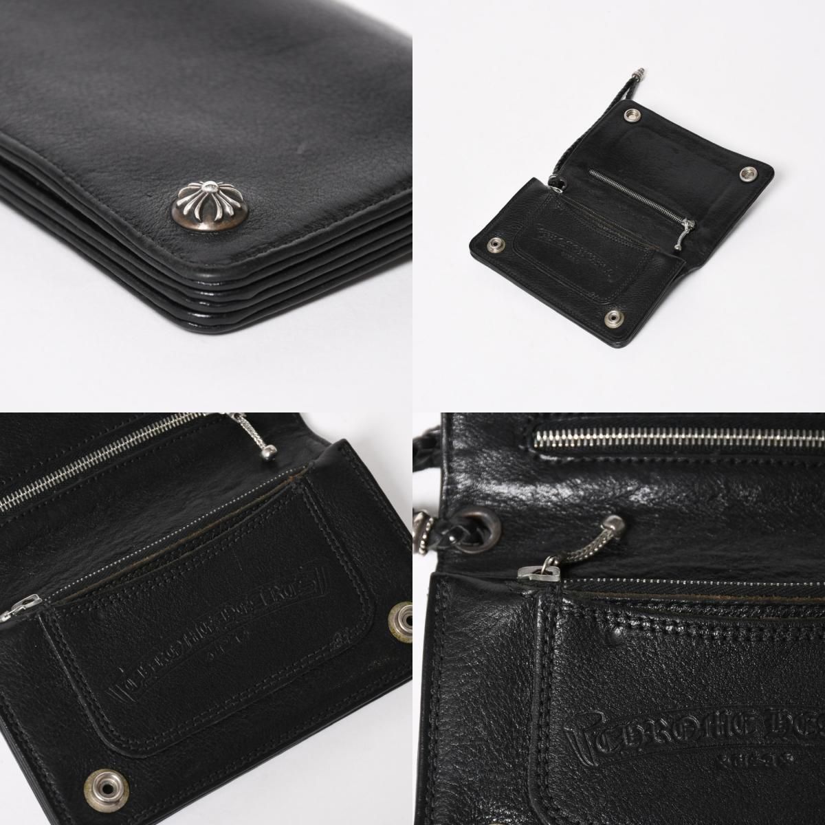 CHROME HEARTS クロムハーツ 2ZIP STRAP WALLET 2ジップ ストラップ