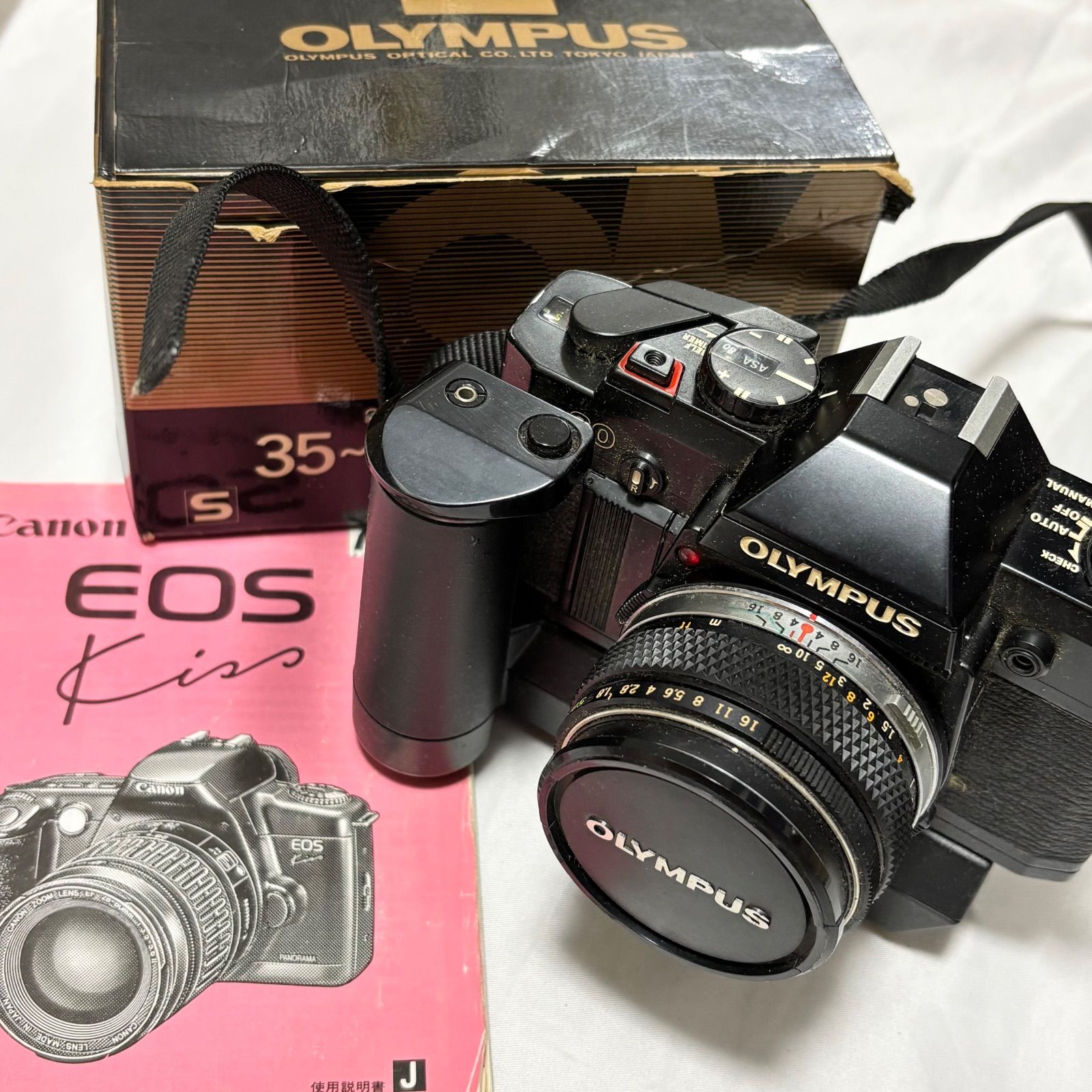 送料無料】OLYMPUS/オリンパス/OM30/フィルム一眼カメラ/1:1.8/f=50