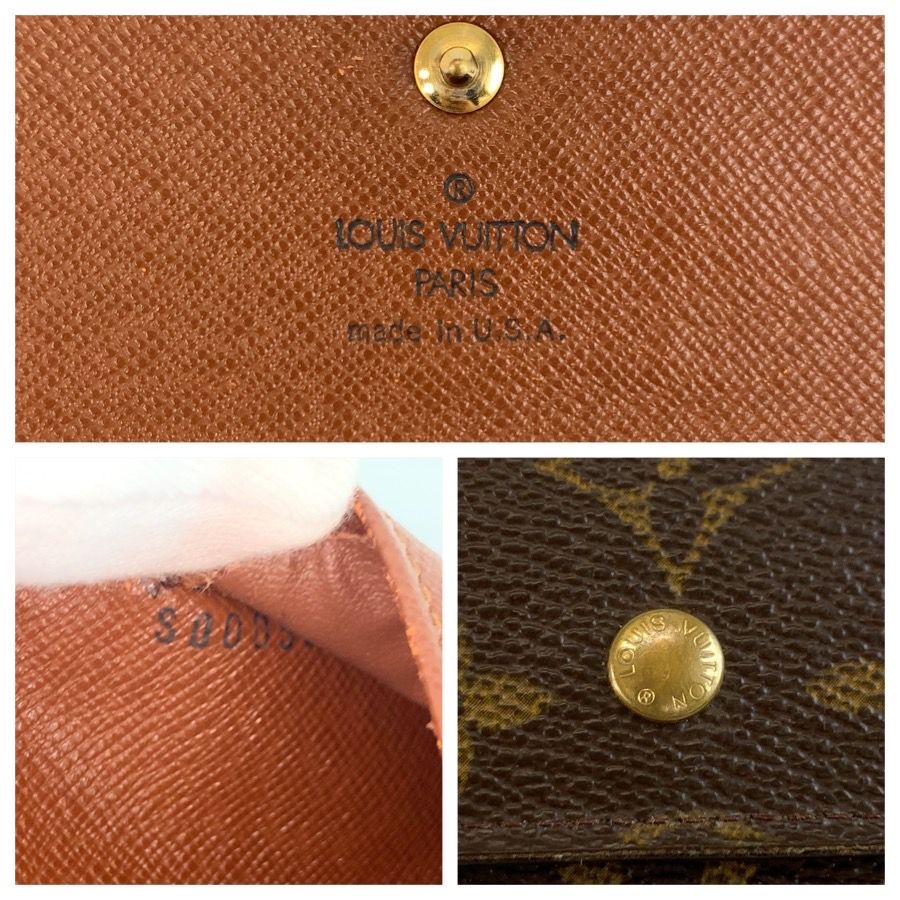 LOUIS VUITTON ルイヴィトン モノグラム ポルトトレゾール