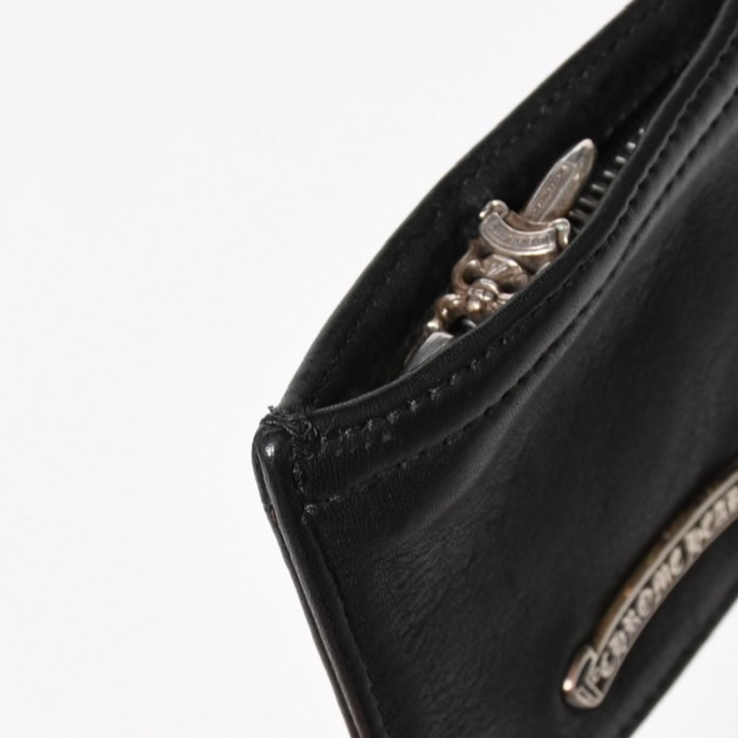 極美品 CHROME HEARTS クロムハーツ ZPR CHNG PURSE チェンジパース