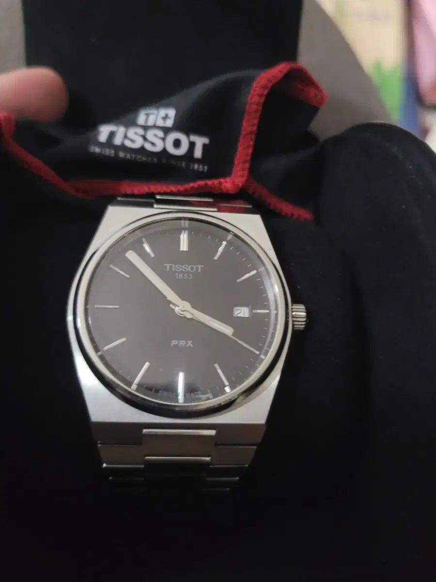 TISSOT ティソ PRX ブラック メンズ ウォッチ