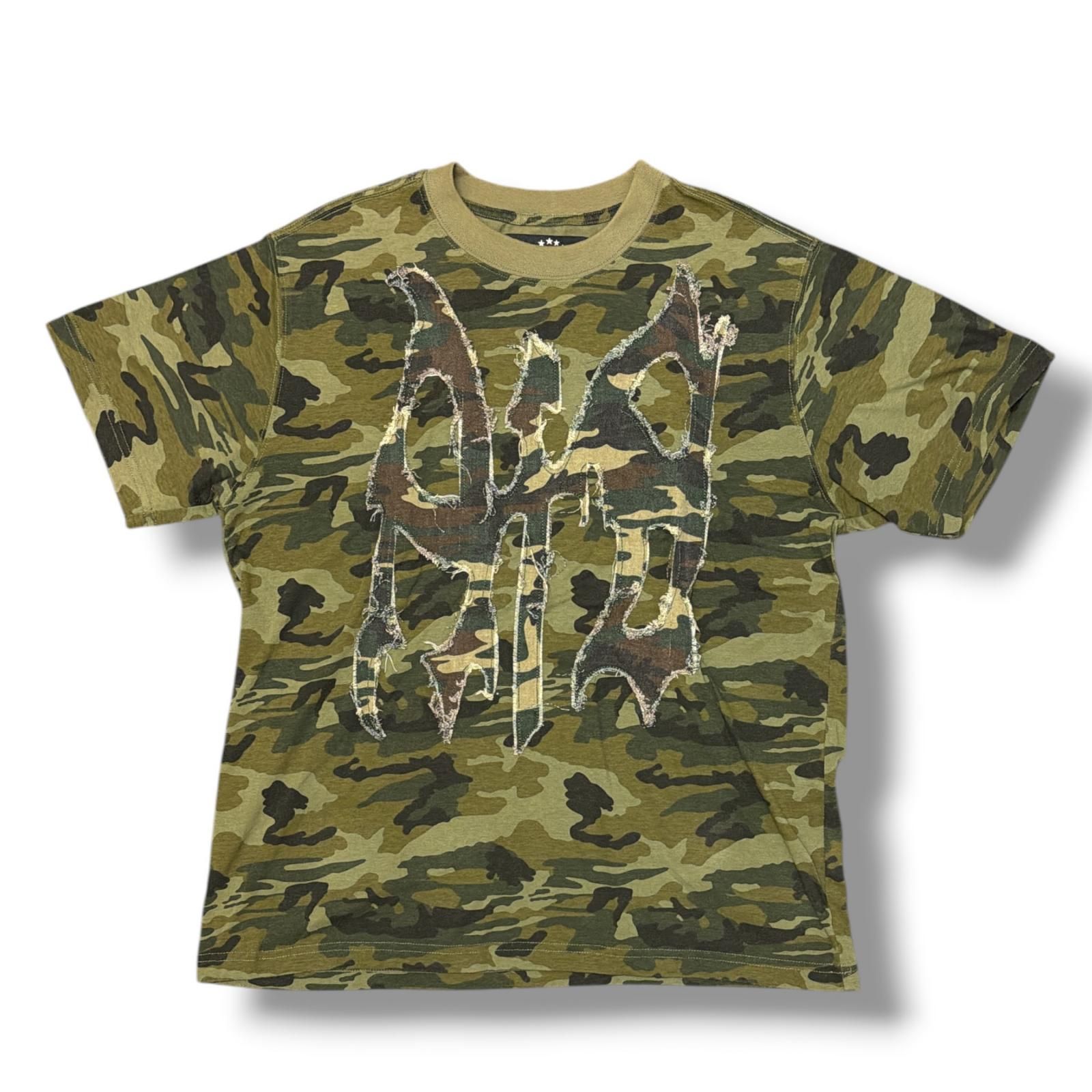 参考上代14300円 AFB BLADE AFB TEE カモ柄Tシャツ 明細 半袖