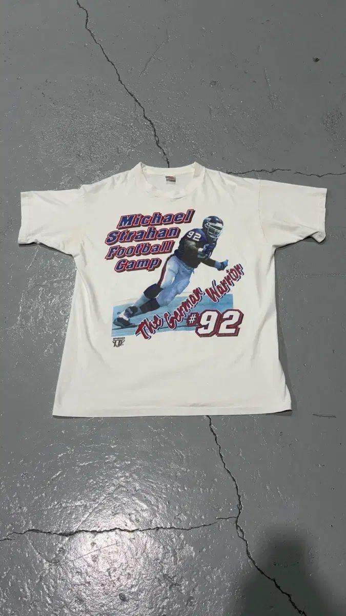 90s USA Michael Strahan シングルステッチ ヴィンテージ Tシャツ