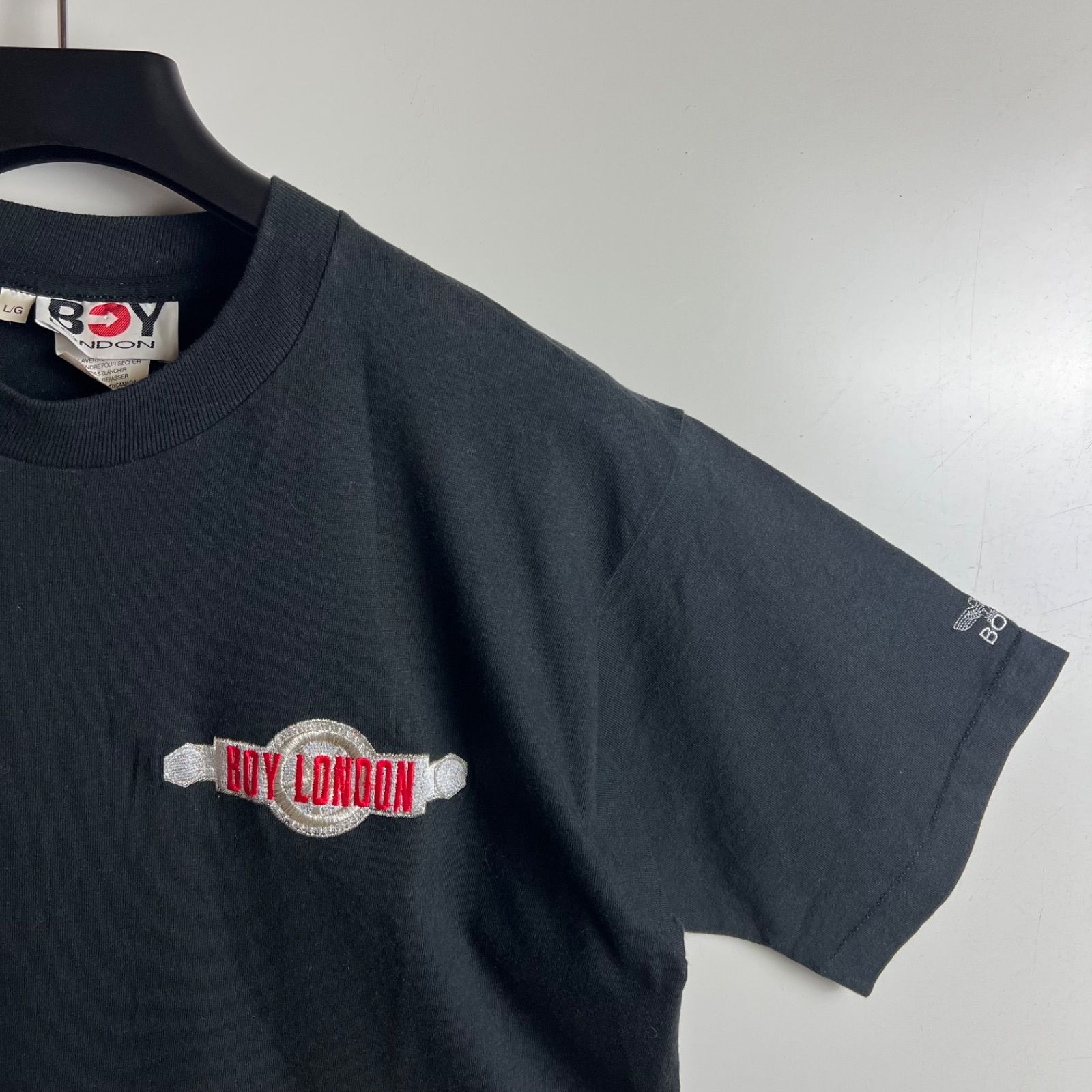 BOY LONDON 90s CANADA vintage patch Tee L ボーイロンドン カナダ製