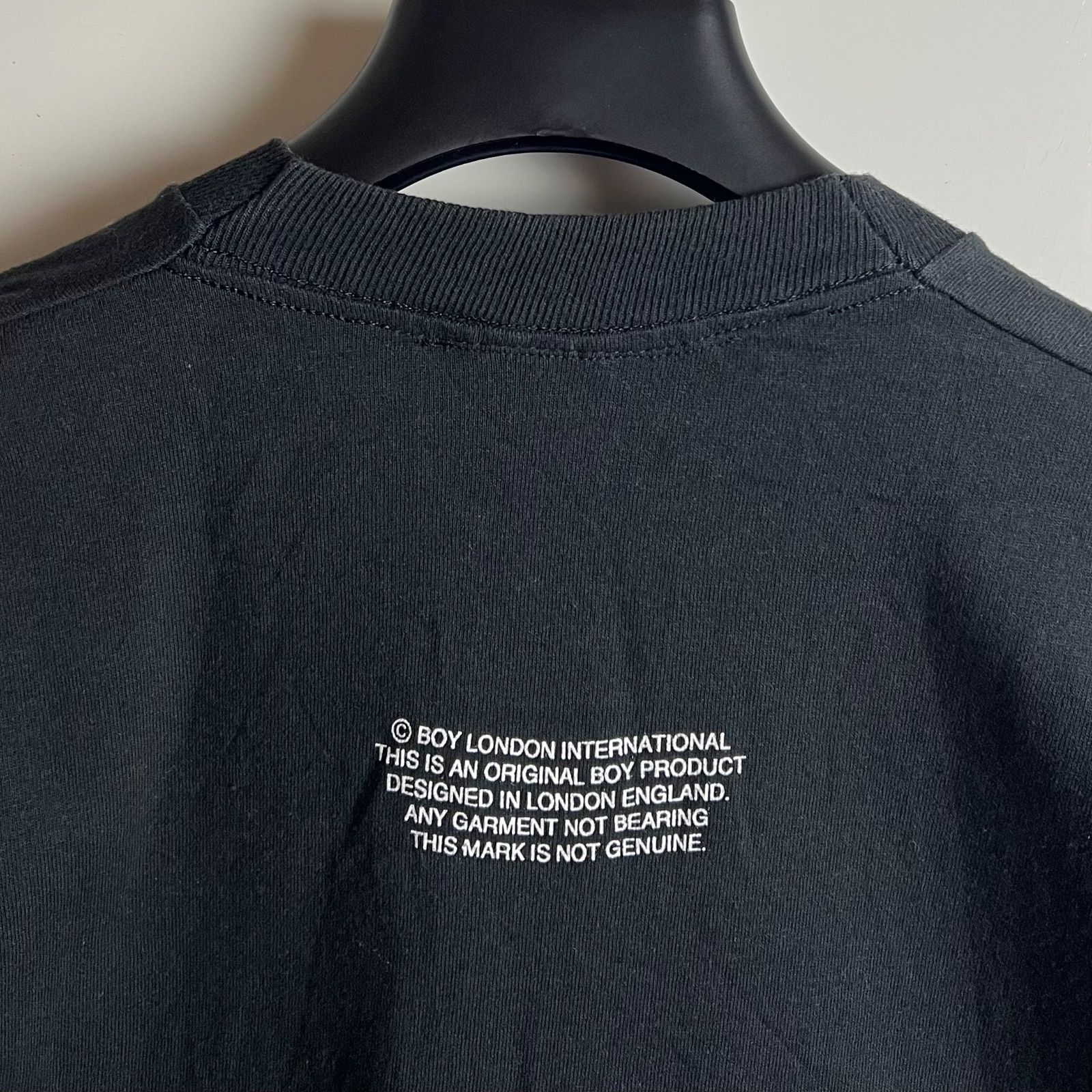 BOY LONDON 90s CANADA vintage patch Tee L ボーイロンドン カナダ製