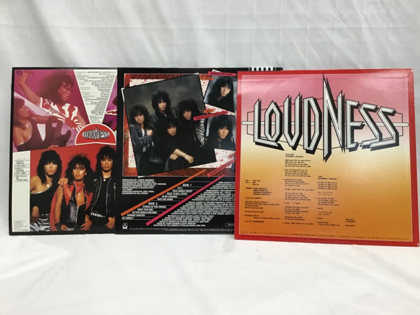LOUDNESS ラウドネス レコードまとめ3枚 - メルカリ