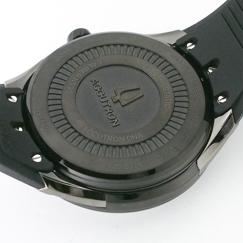 ブローバ BULOVA アキュトロン DNA ブラック メンズ SS 静電気誘導発電