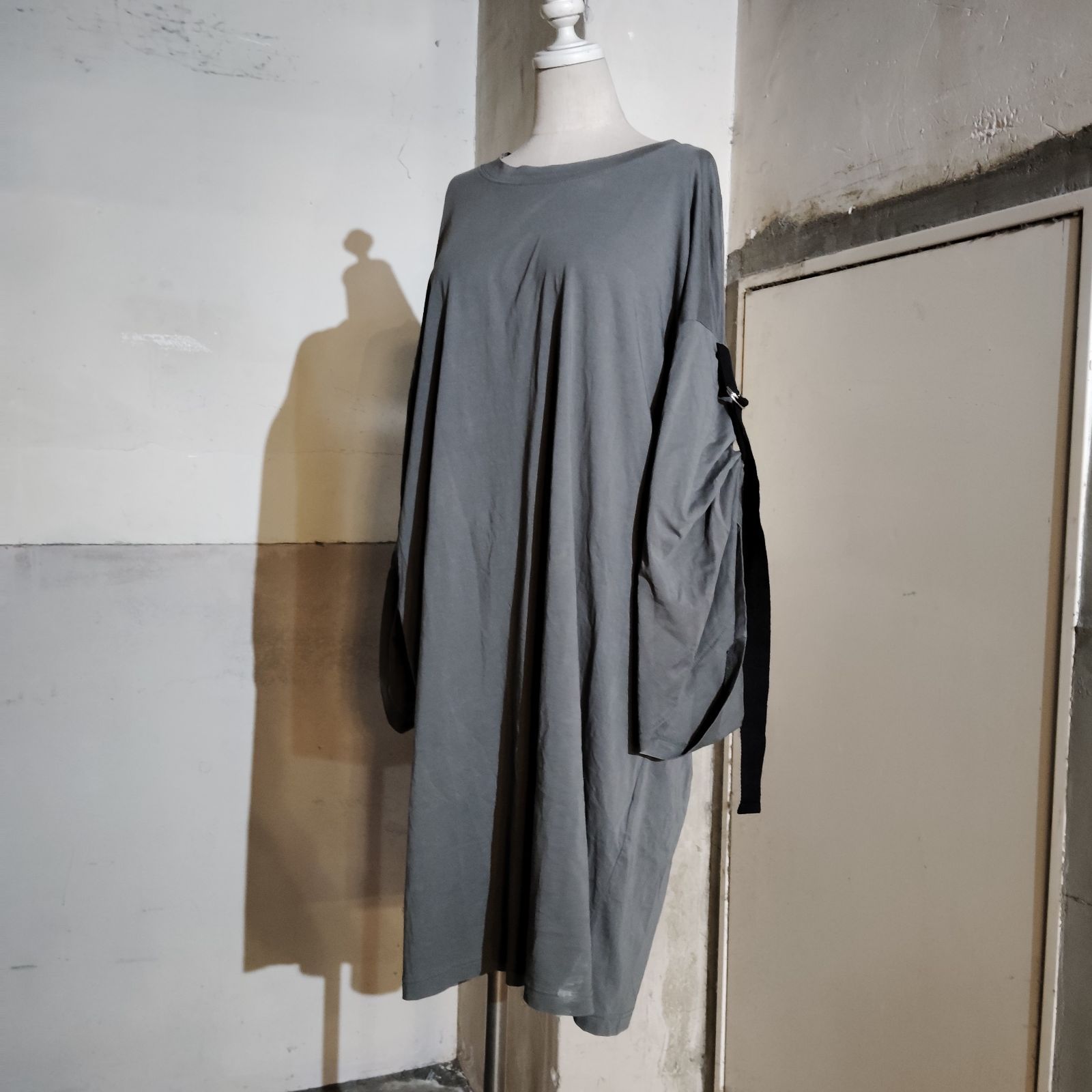 LIMI feu ベルテッドスリーブワンピース リミフゥ Yohji Yamamoto