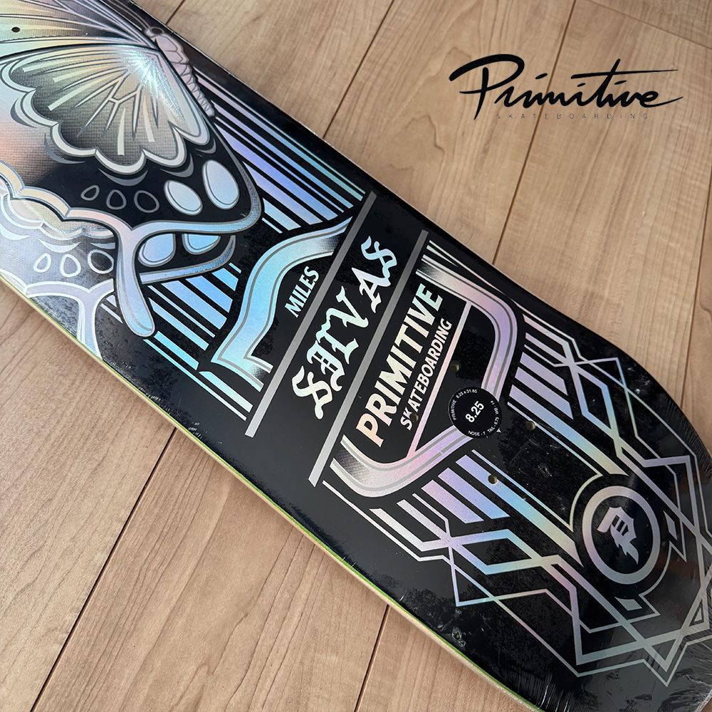 PRIMITIVE MILES SILVAS BUTTERFLY SPECTRA DECK - 8.25 - メルカリ