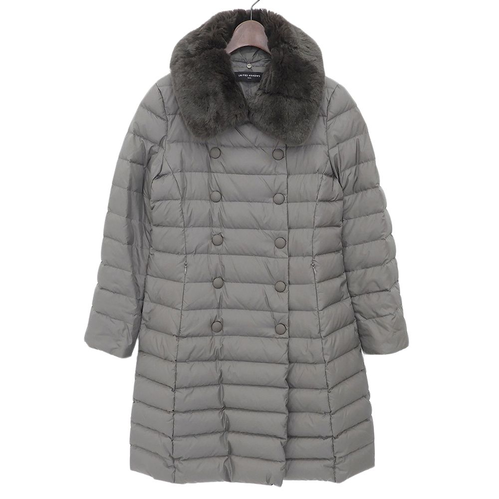 UNITED ARROWS ユナイテッドアローズ レッキスファー Aライン ダウン