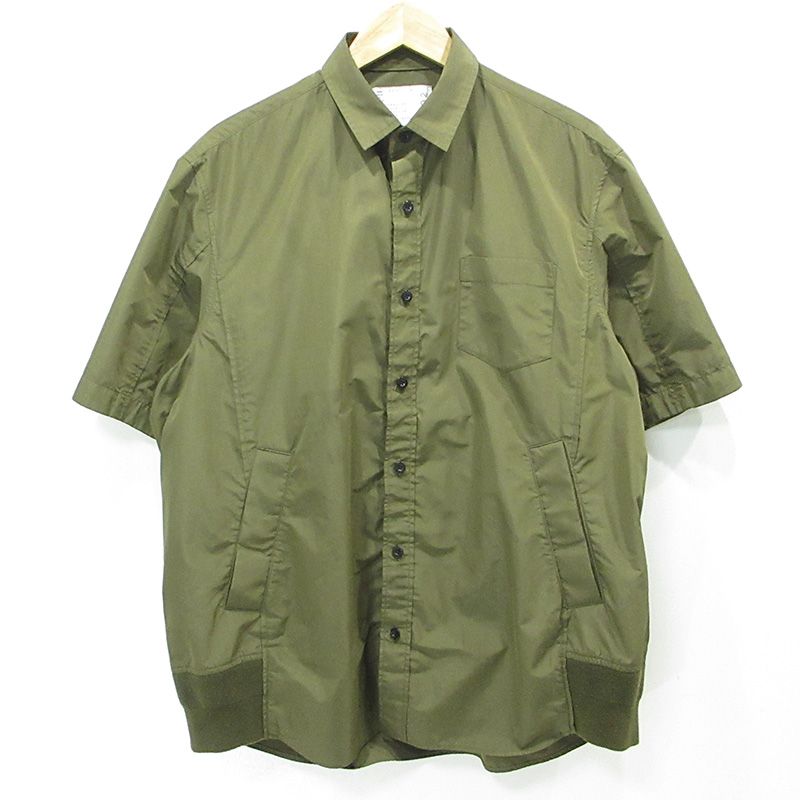 三重本店】 中古 Sacai | サカイ TAFFETA SHIRT タフタシャツ 24SS
