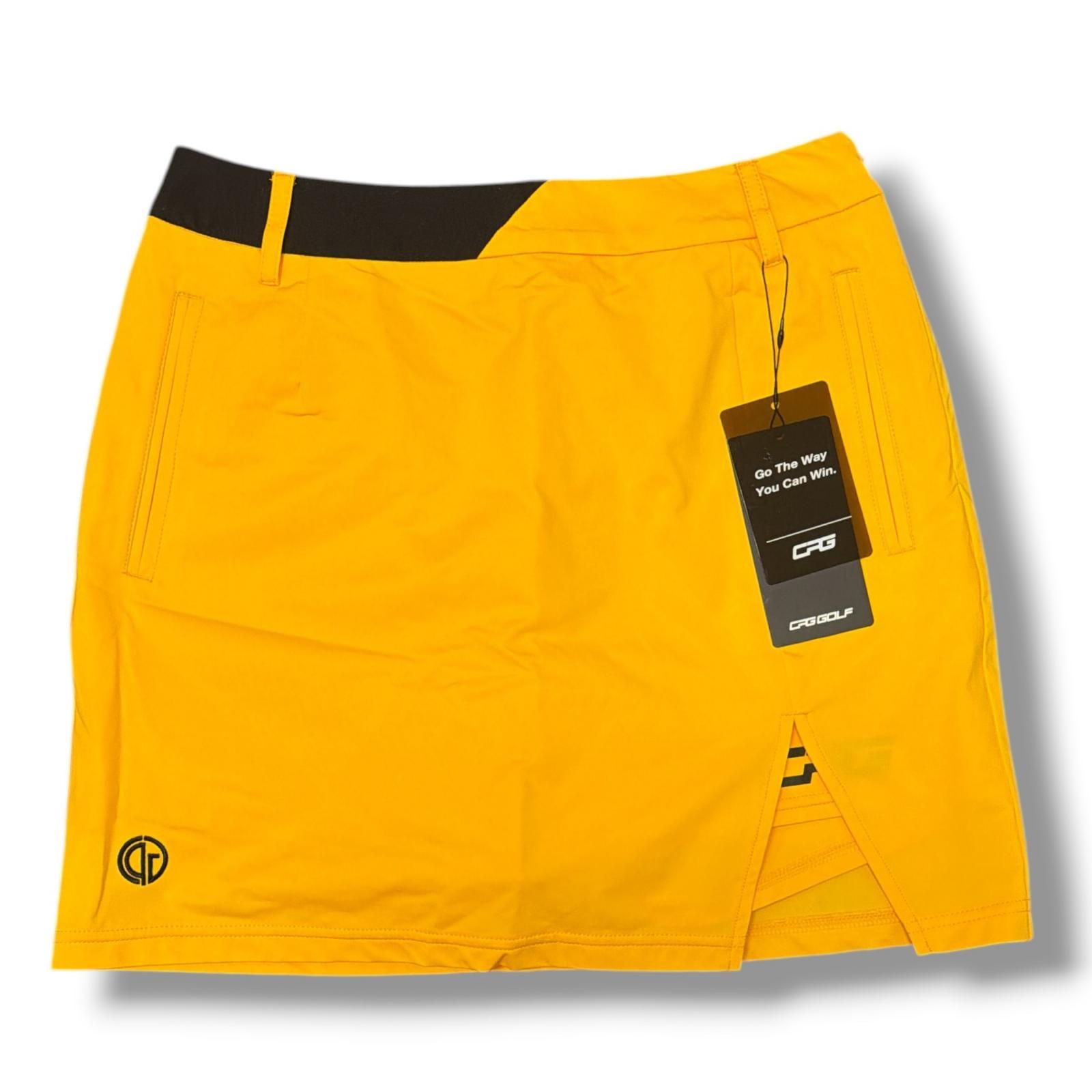 CPG スカート 参考上代26400円 未使用 CPG GOLF スリットスカート ミニ丈 ショート