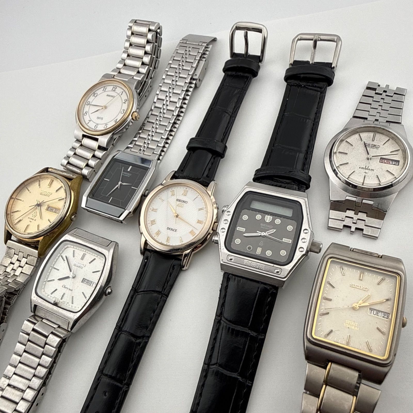 SEIKO　OMEGA　など　時計　ジャンク　まとめ SEIKO セイコー まとめ セット メンズ 腕時計 ジャンク 部品取り 不