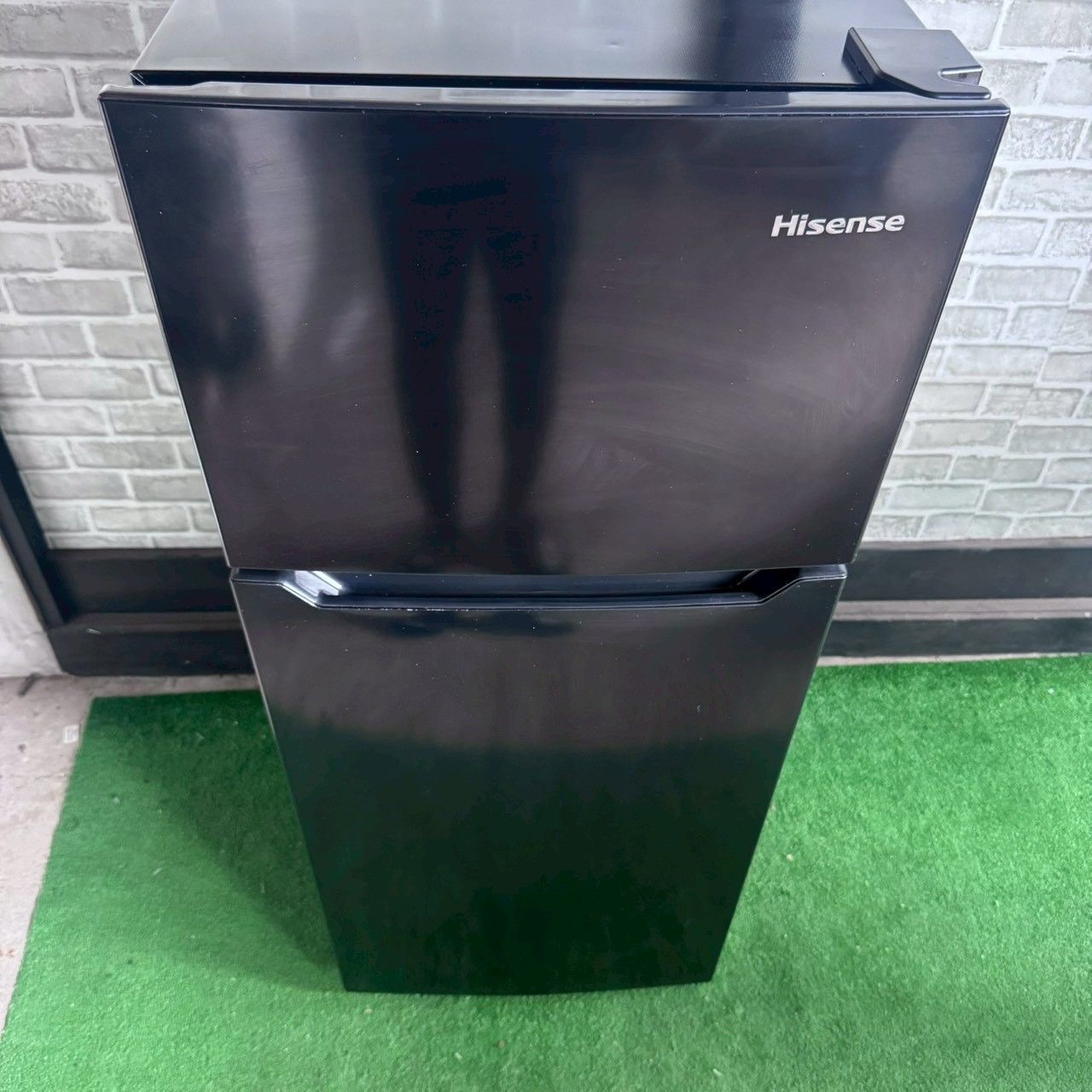 ハイセンス Hisense 冷蔵庫 2022年製 120L 黒 ブラック 2ドア