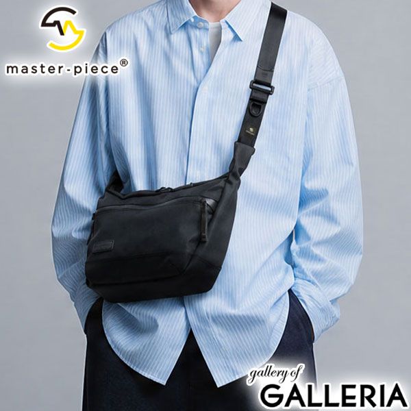 【正規取扱店】 マスターピース ショルダーバッグ メンズ レディース master-piece 日本製 B5 Slick 02492 BLACK