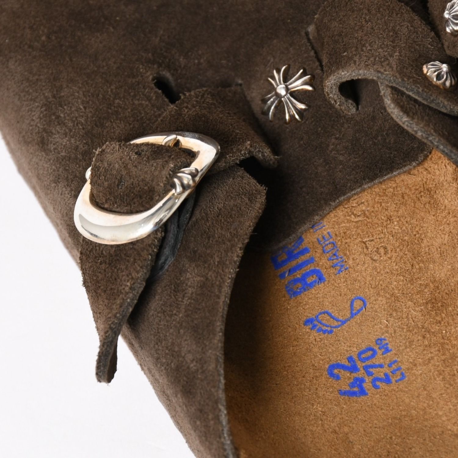 極美品 CHROME HEARTS クロムハーツ × BIRKENSTOCK ビルケンシュトック