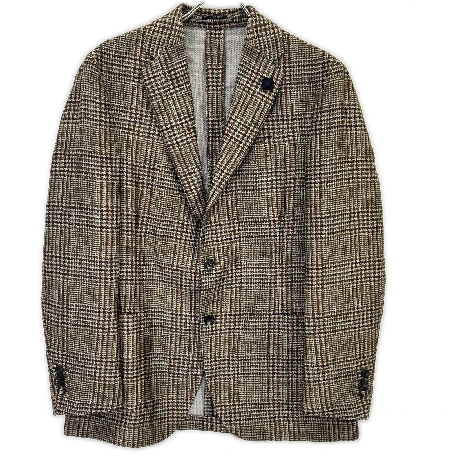 LARDINI ラルディーニ JS903AQ グリーン系 ウール×ナイロン