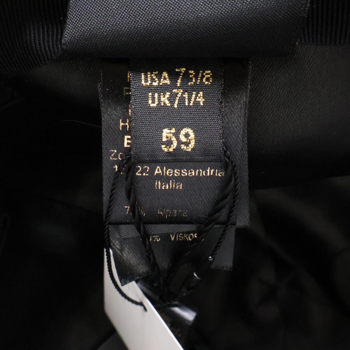 Borsalino ボルサリーノ 【新品同様】B95171 アルパカ/ウール ベース