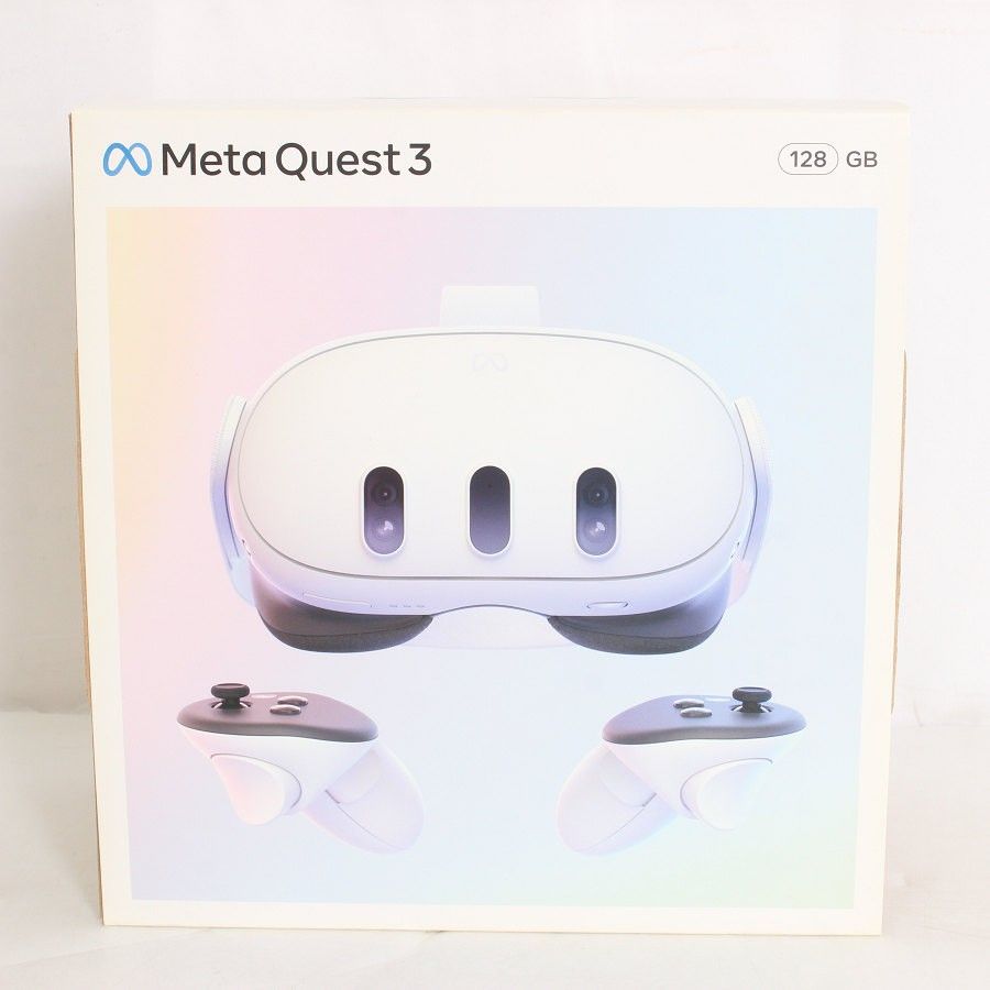 美品】Meta Quest 3 128GB VR ヘッドマウントディスプレイ ヘッド