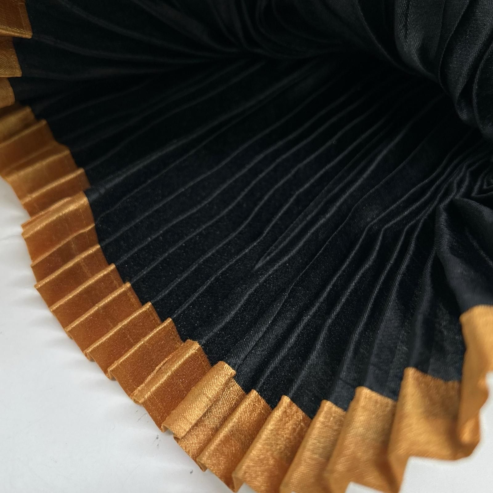 ISSEY MIYAKE イッセイミヤケ IM63-FG602 ブラック プリーツスカート M