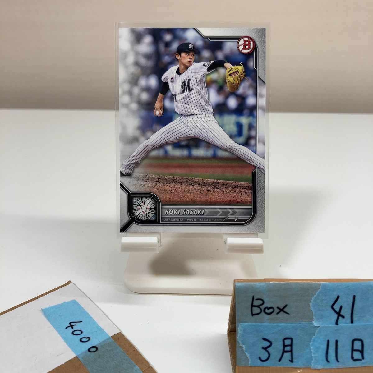 2022 Topps Bowman NPB 佐々木朗希 Roki Sasaki 千葉ロッテマリーンズ