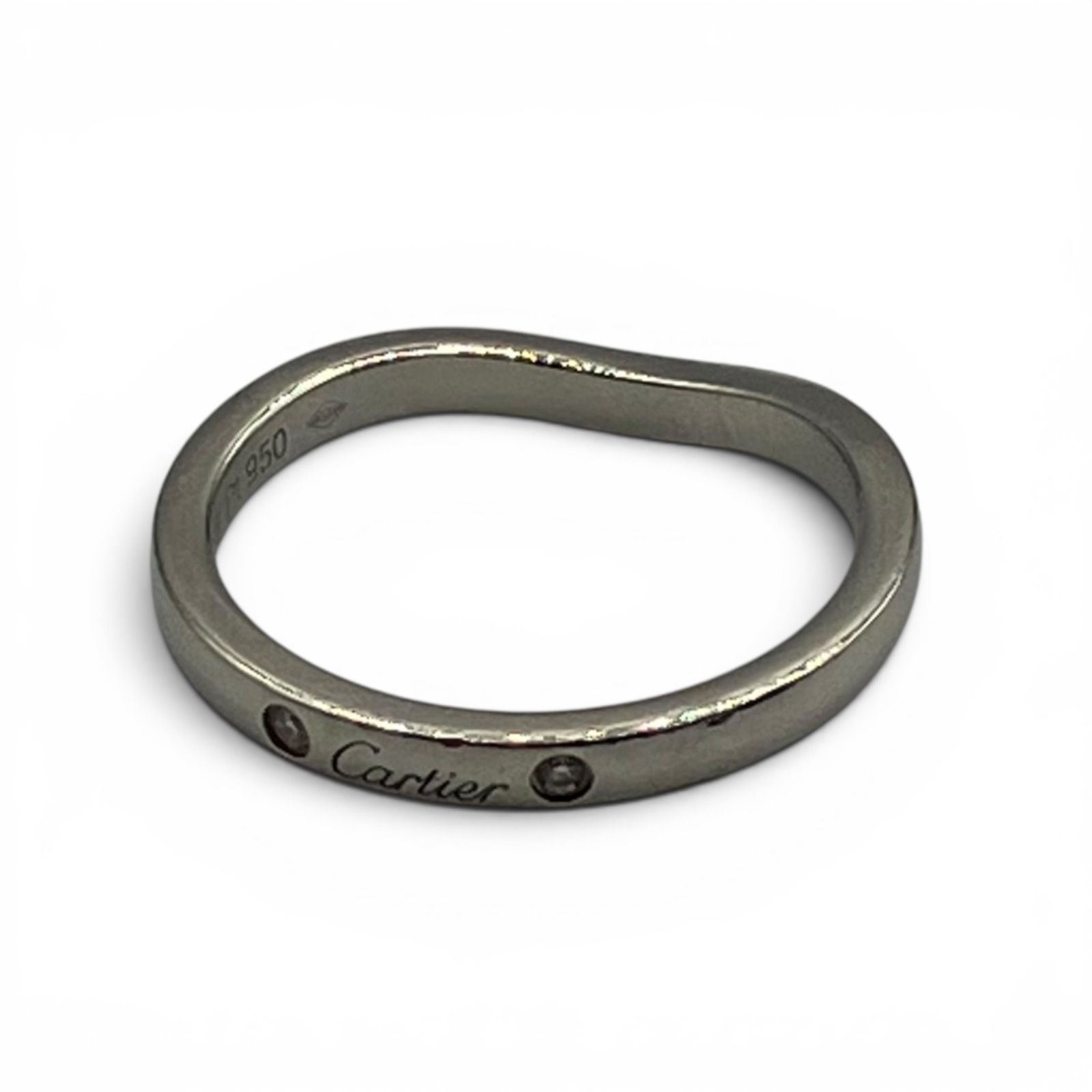 sk/7.21/70】Cartier カルティエ バレリーナ ウェディング リング 3PD