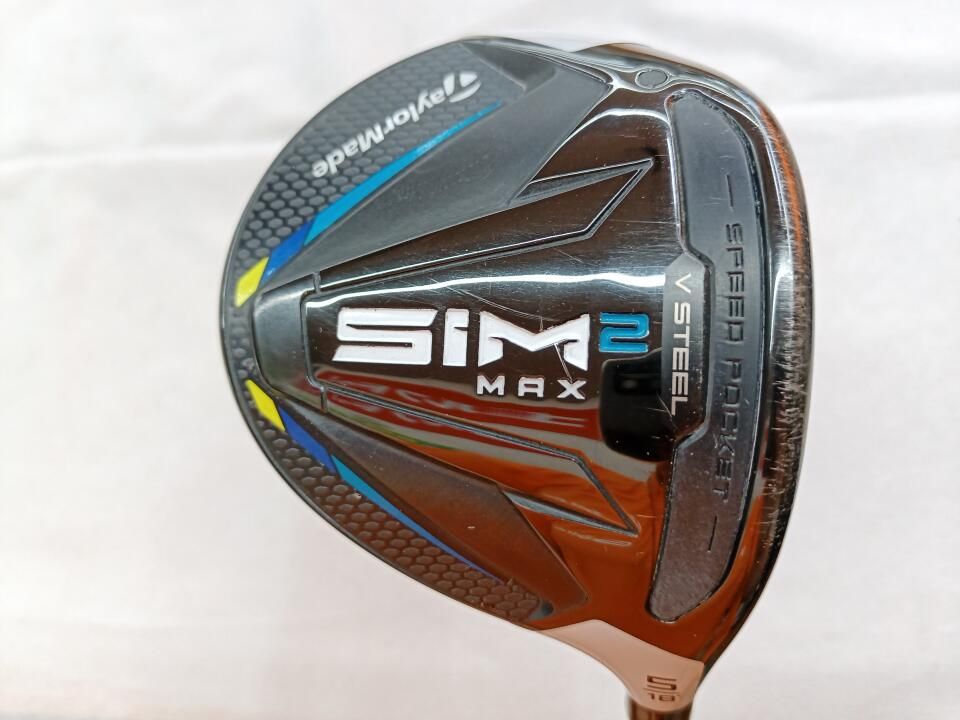 テーラーメイド　SIM2 MAX　18度　TENSEI BLUE TM50(SIM2)　SRフレックス　フェアウェイウッド　中古　ゴルフドゥ！福山王子店【最短即日発送】