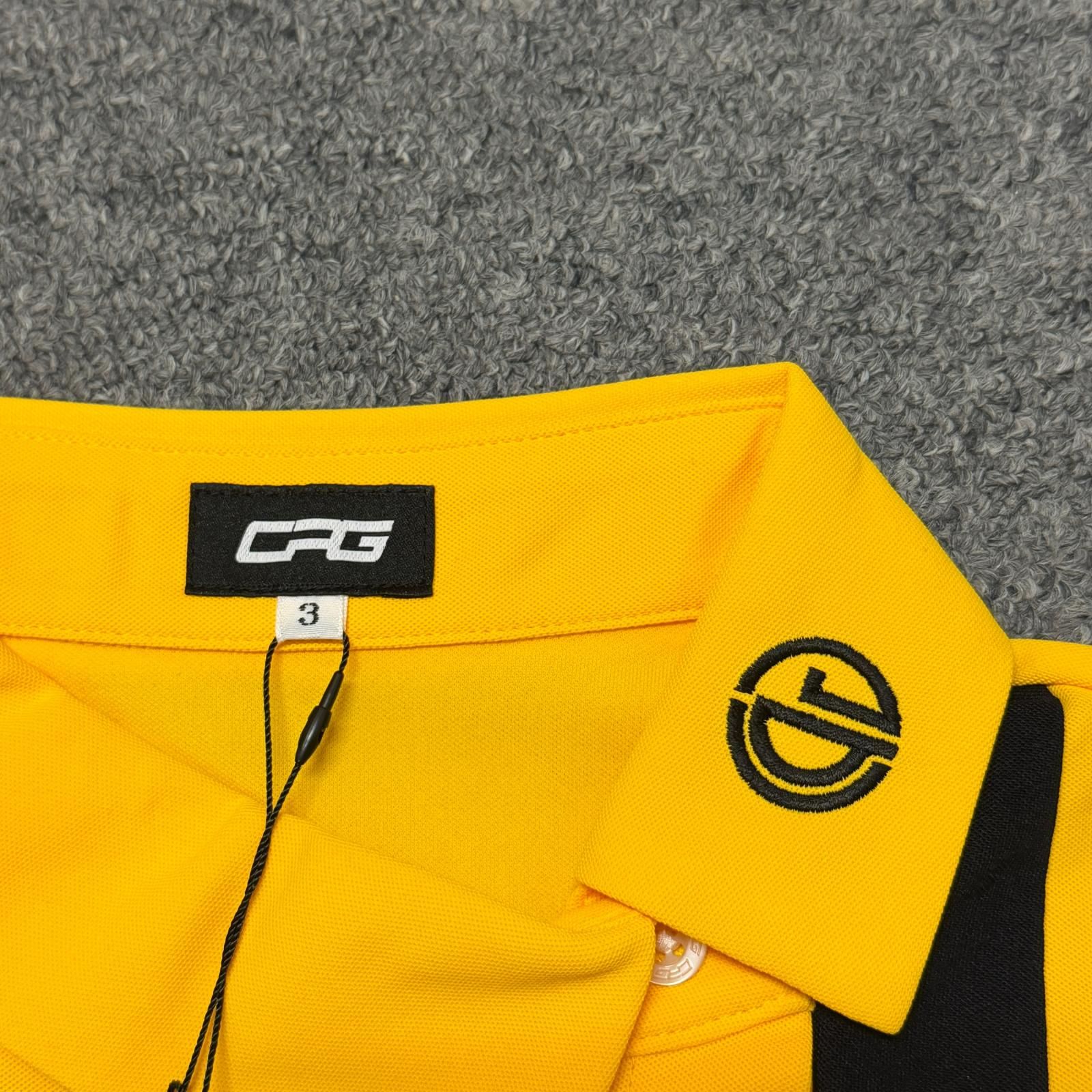未使用 CPG GOLF バイカラーノースリーブシャツ カットソー シーピー