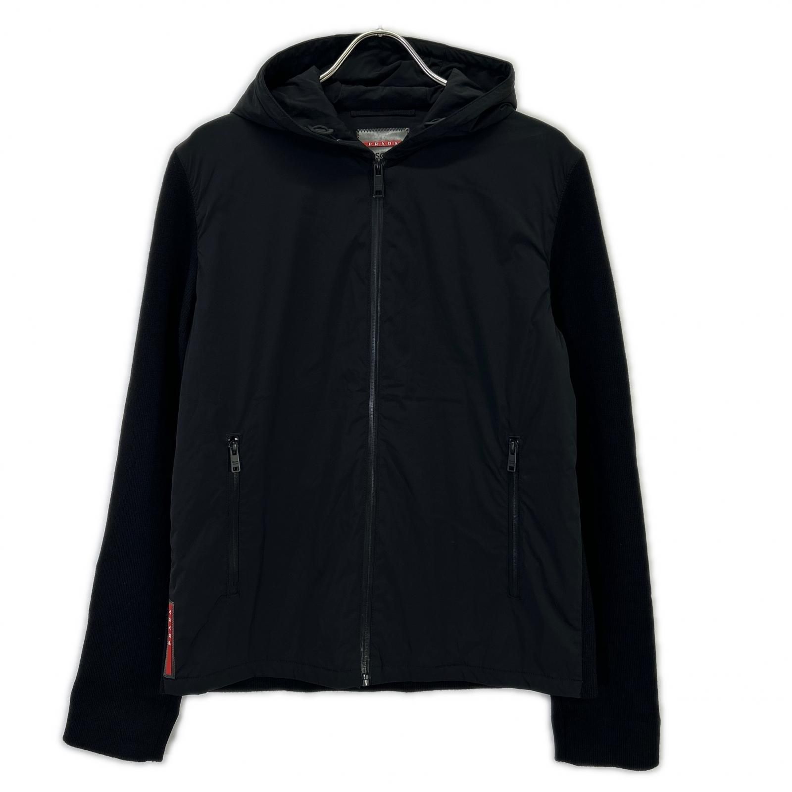 PRADA SPORT プラダスポーツ SGN328 16年 ブラック ナイロン×ウール