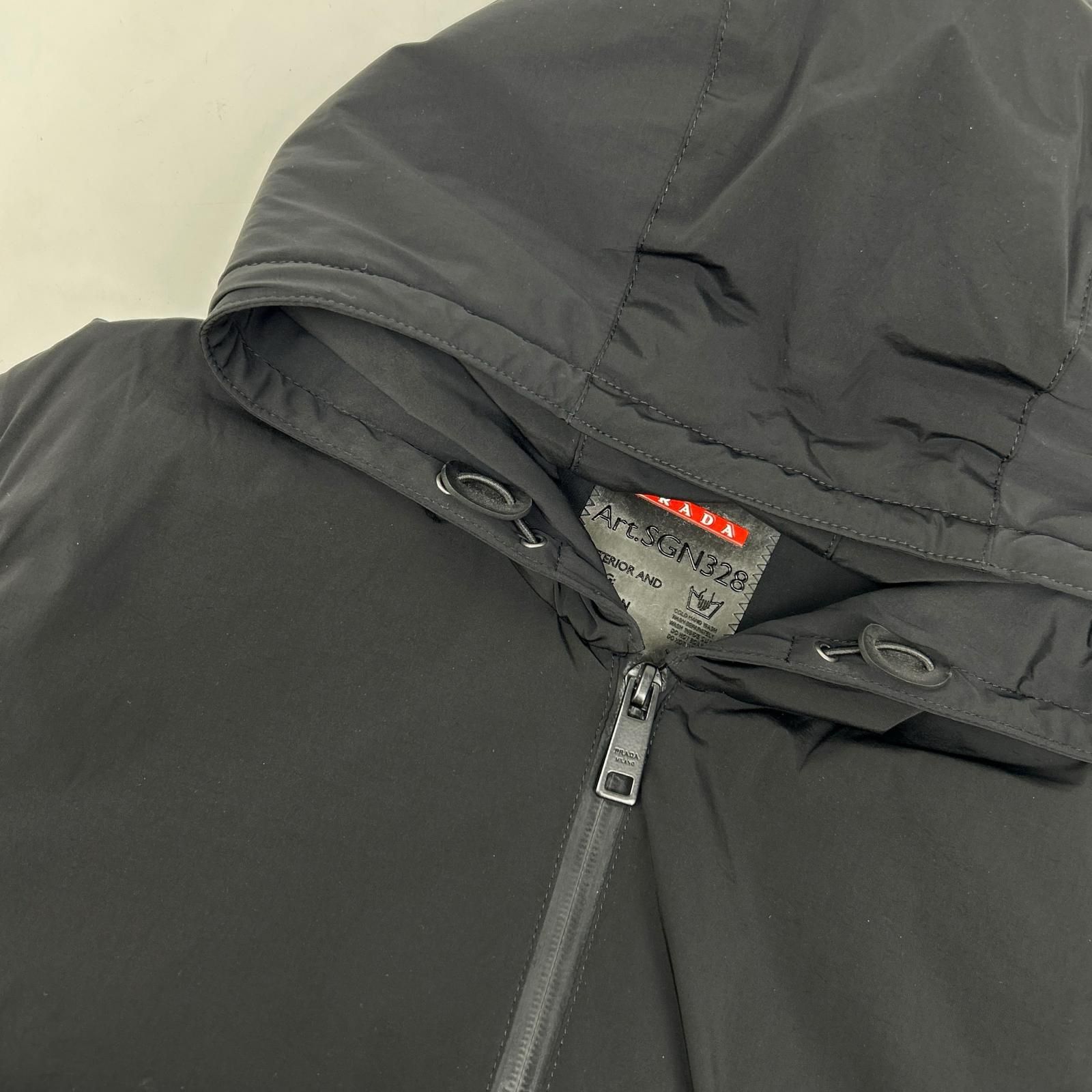 PRADA SPORT プラダスポーツ SGN328 16年 ブラック ナイロン×ウール