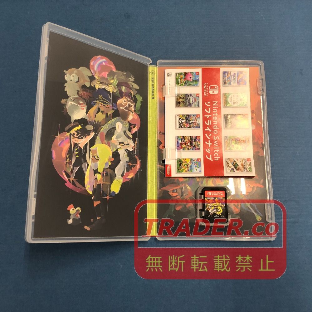 02w26900 Nintendo Switch用ソフト スプラトゥーン3 【中古品】 - メルカリ