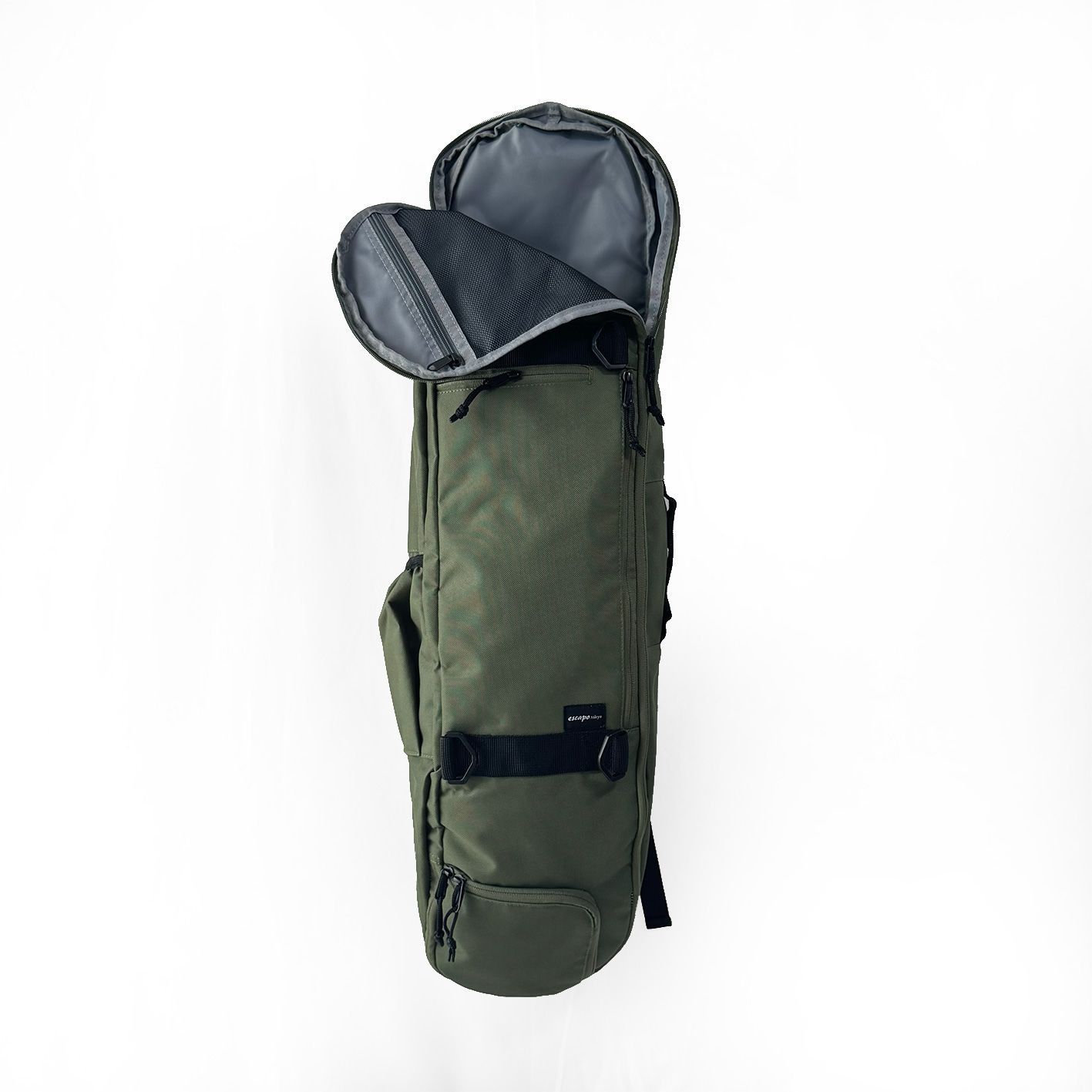 escapo スケボーバッグ　オリーブグリーン escapo skate bag Olive × Ice Gray スケートボードバッグ - メルカリ