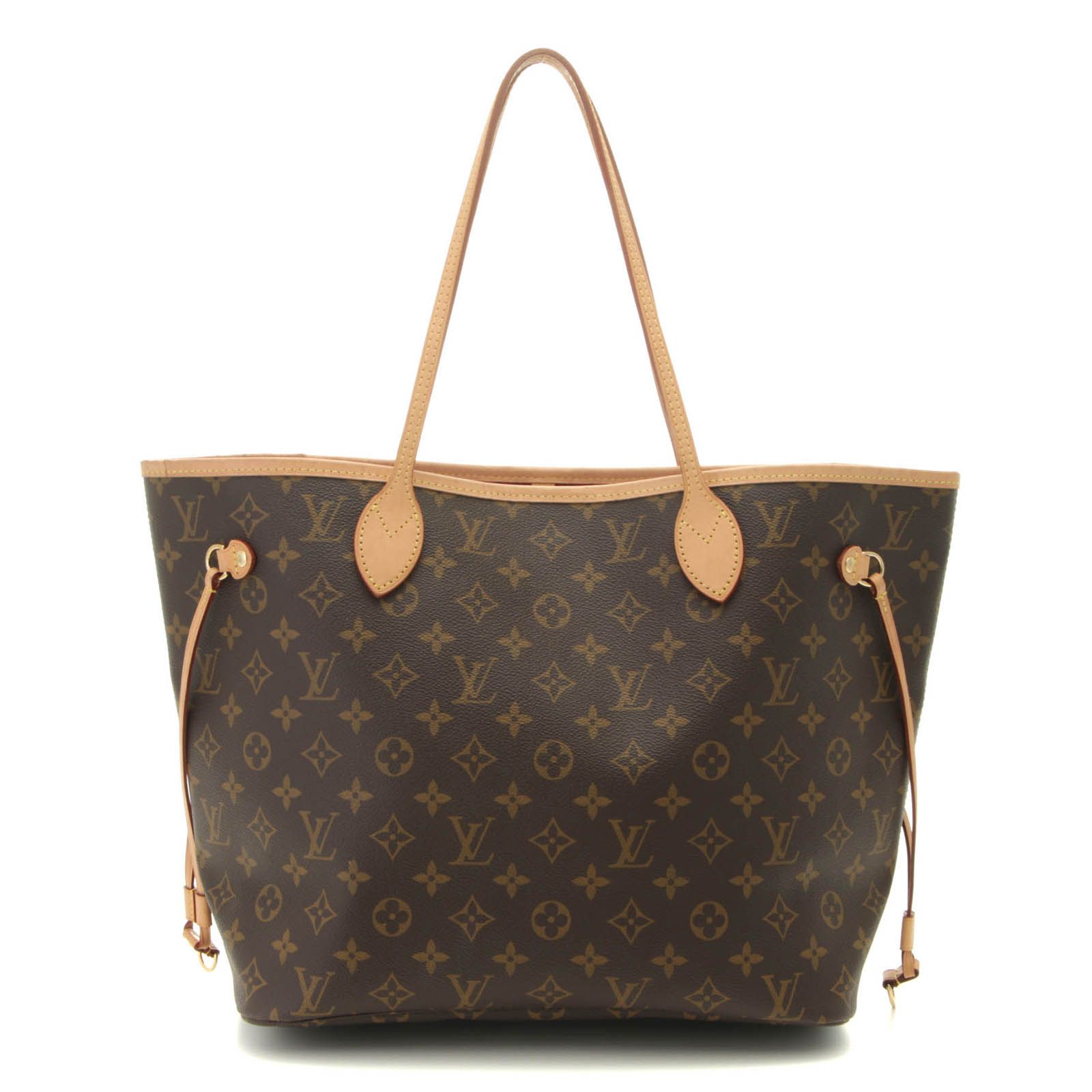 LOUIS VUITTON ルイ・ヴィトン ネヴァーフルMM モノグラム ピヴォワンヌ M41178 トートバッグ モノグラムキャンバス ブラウン レディース【中古】436