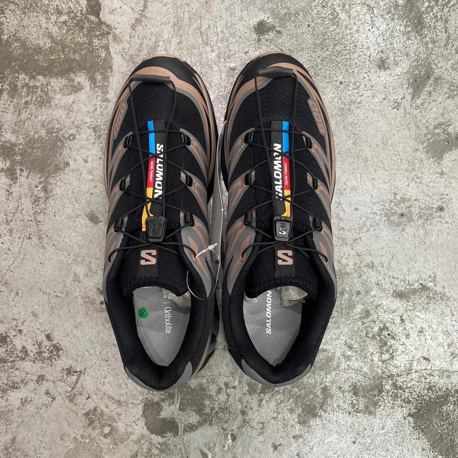 未使用 SALOMON XT-6 スニーカー サロモン 475824 ブラウン 27