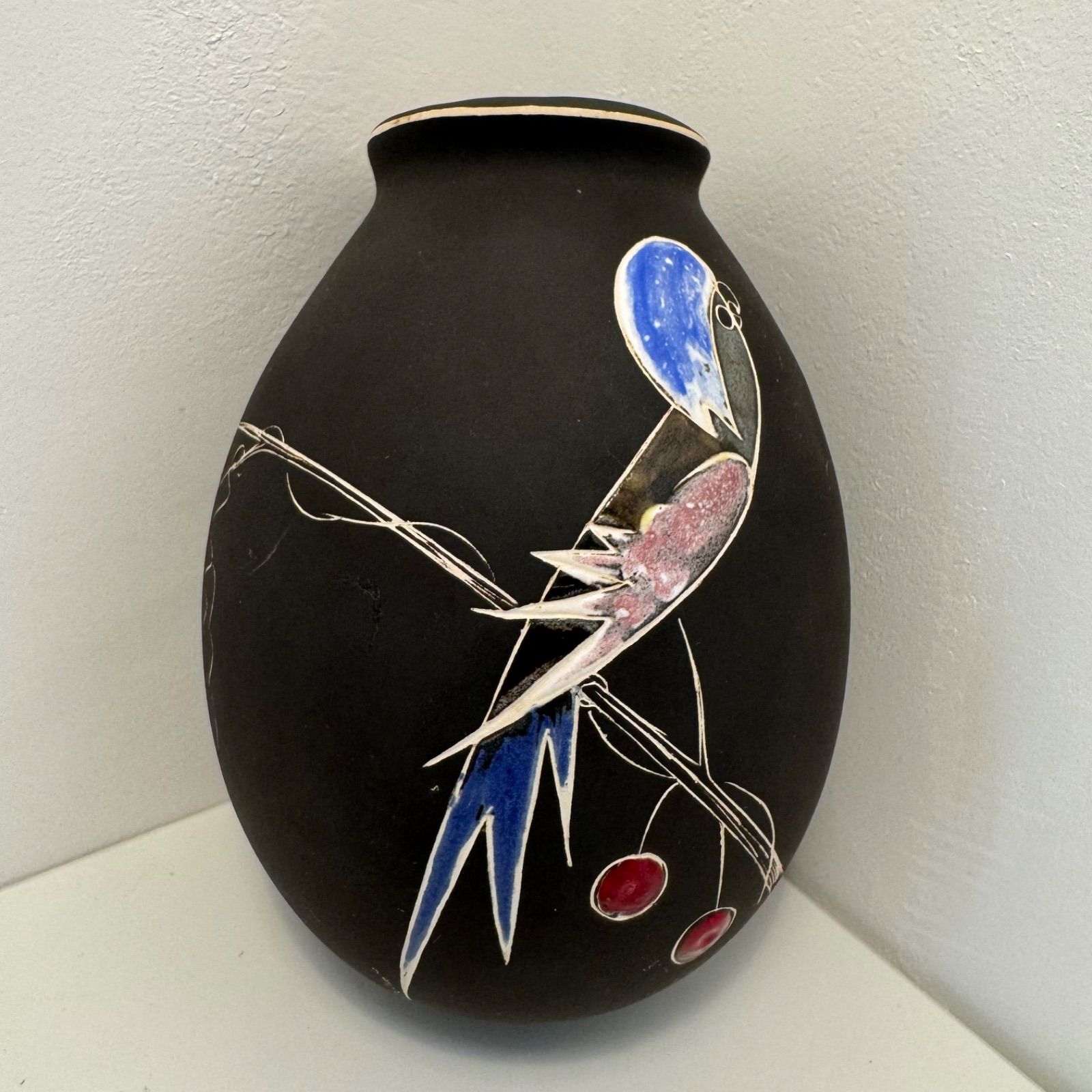 Friedrichshafen＜フリードリヒスハーフェン＞Germany Wall Vase Bird 2004 14,256円