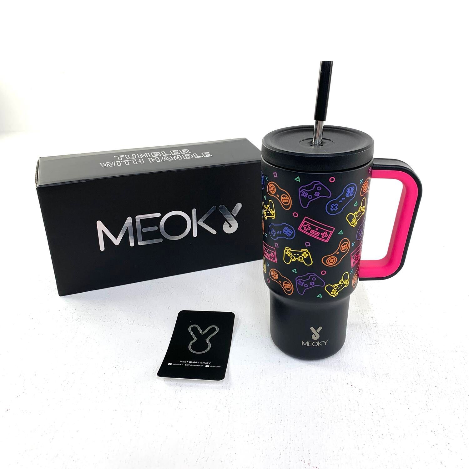 【★加古川物流】中古Meoky タンブラー 24 OZ 709ml.,【426】 7,840円