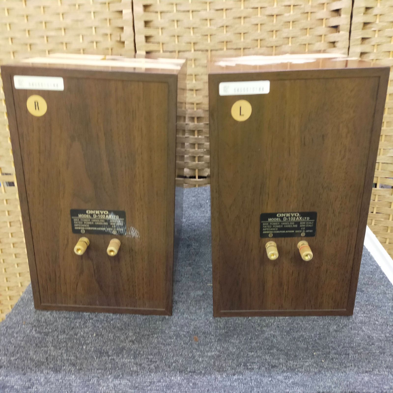 ONKYO D-102AX LTD スピーカー ペア 2WAY ブックシェルフ オンキョー