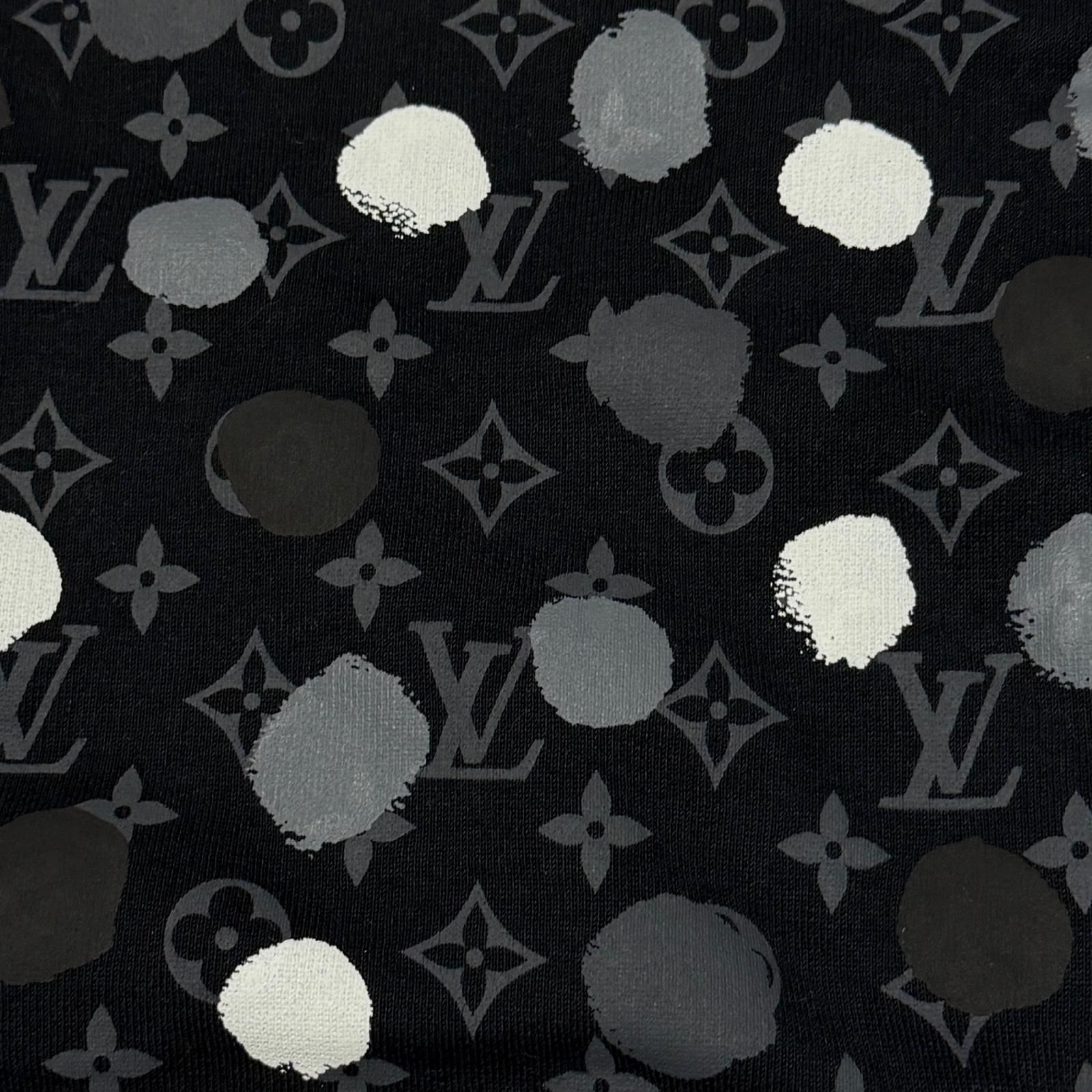 国内正規 LOUIS VUITTON 23SS ドットモノグラムクルーネックスウェット