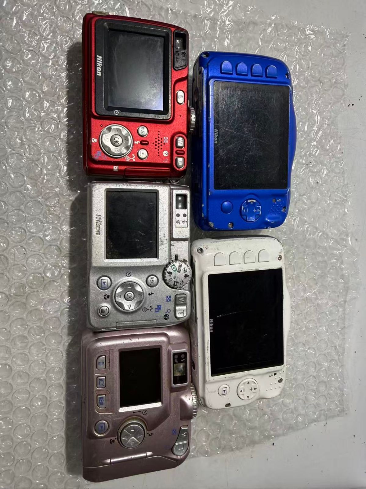 ジャンク品 Nikon COOLPIX デジタルカメラ 5点セット まとめ 動作
