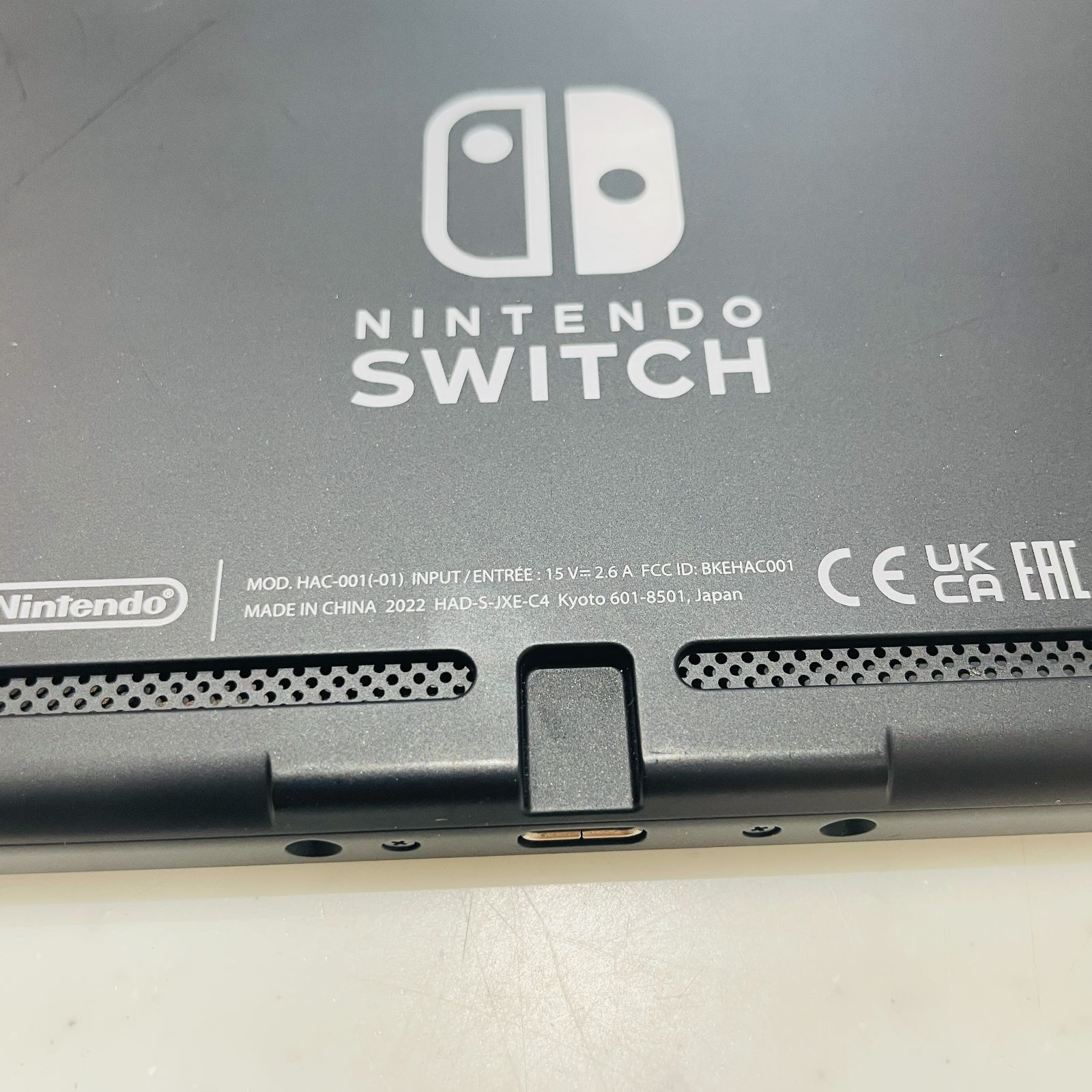 美品 完品 2022年製 Nintendo Switch 本体セット バッテリー強化版 XKJ