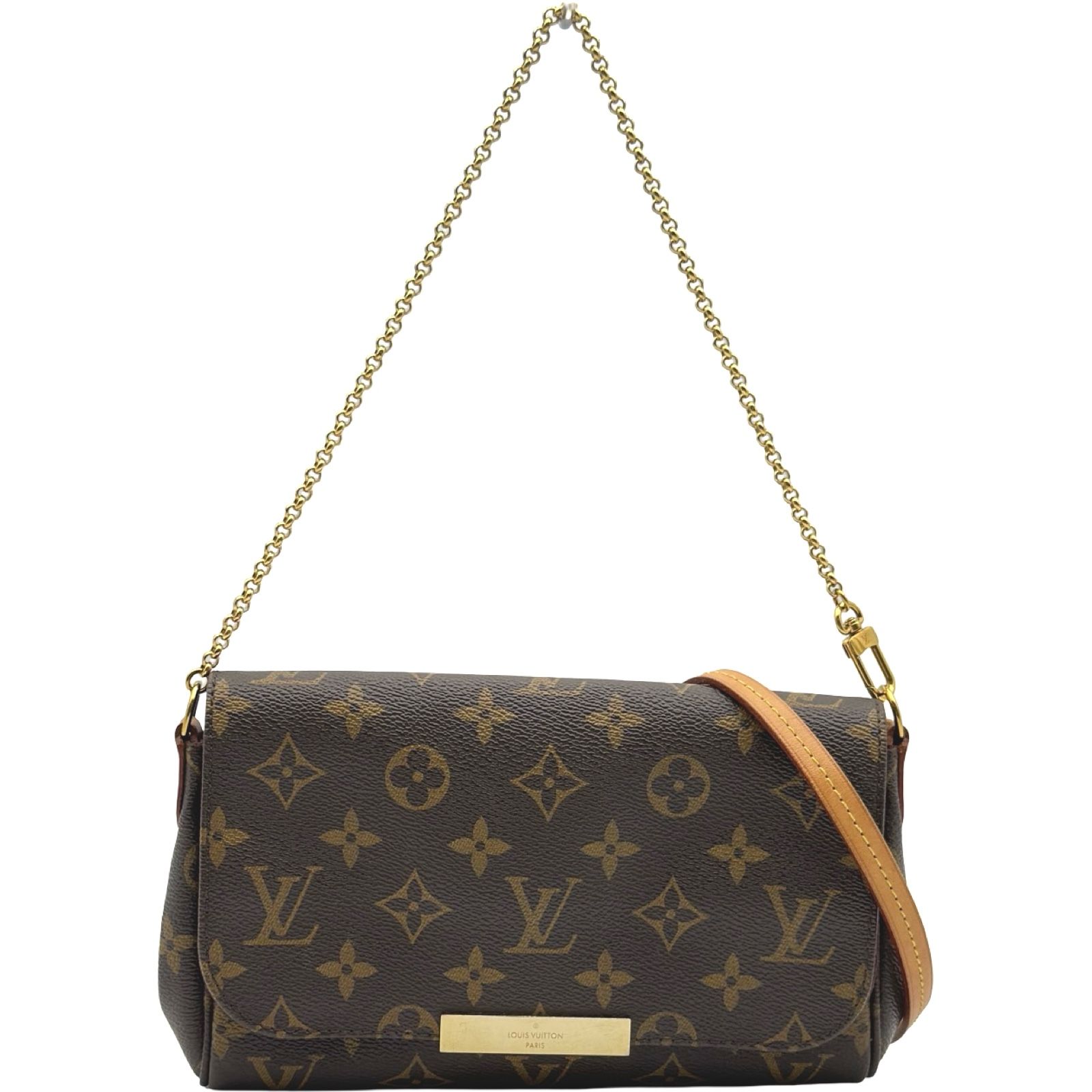 ルイ・ヴィトン LOUIS VUITTON フェイボリットMM M40717 モノグラム レディース ショルダーバッグ