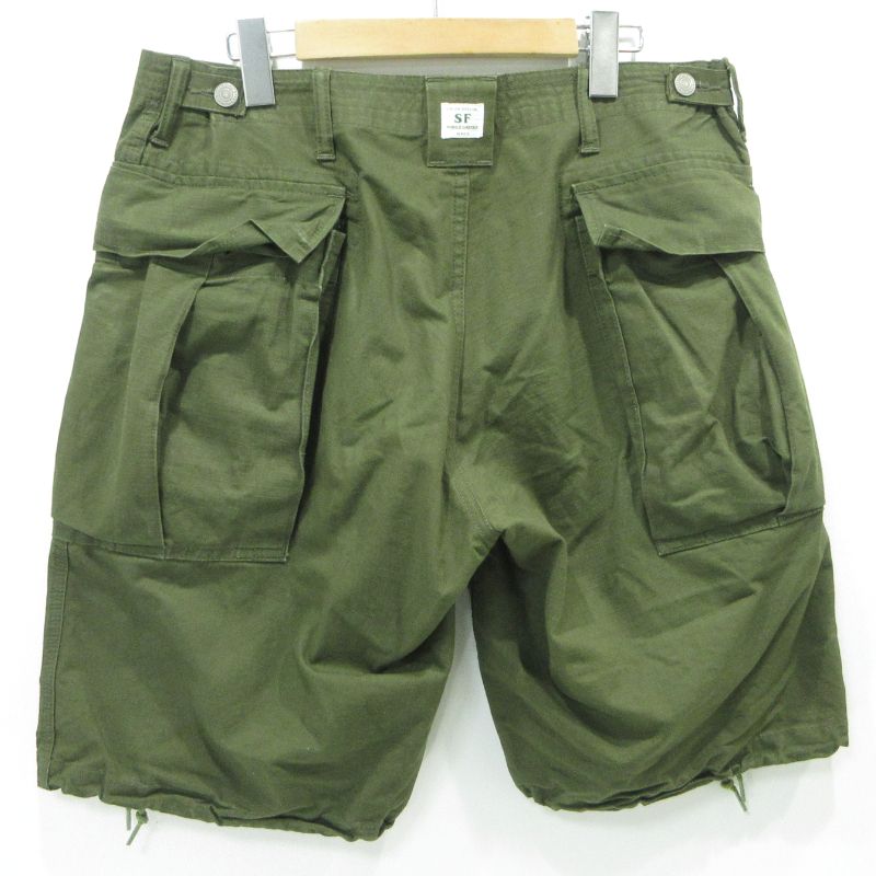 三重本店】 中古 SASSAFRAS | ササフラス ショートパンツ TRUG FATIGUE