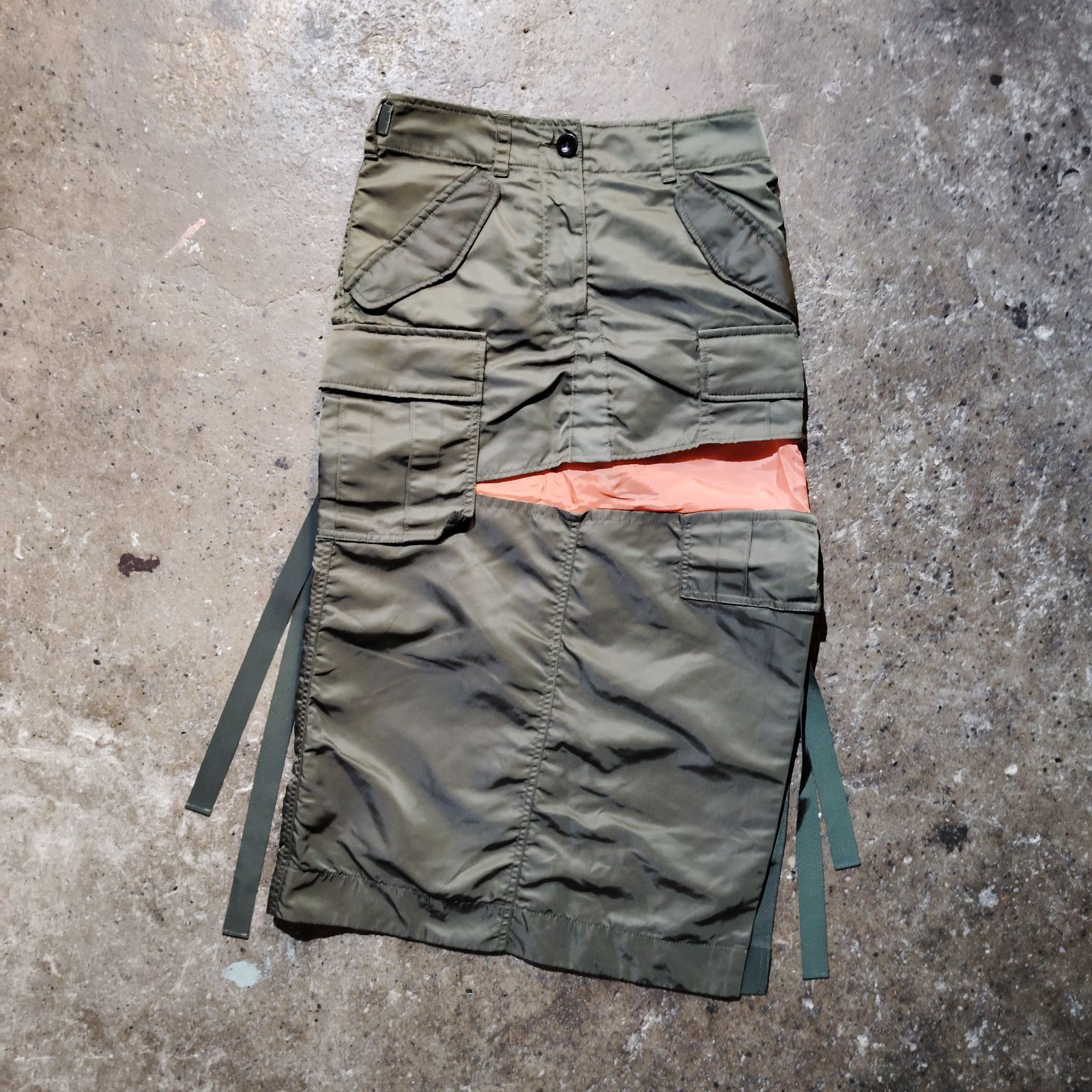 sacai 22SS Nylon Twill Skirt ナイロンツイルスカート sacai 22ss Nylon Twill Skirt サカイ 2022ss ナイロンツイルスカート