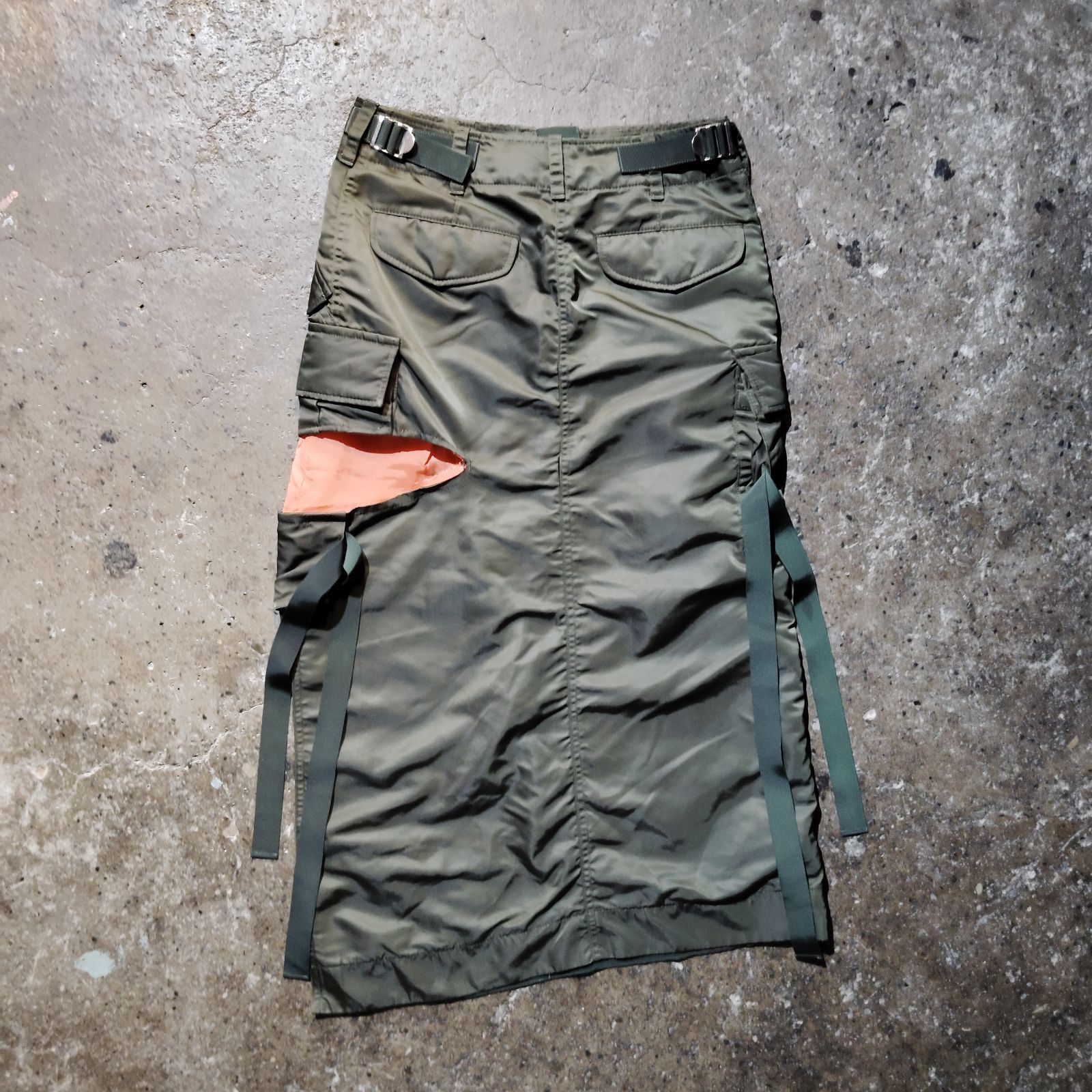 sacai 22ss Nylon Twill Skirt サカイ 2022ss ナイロンツイルスカート