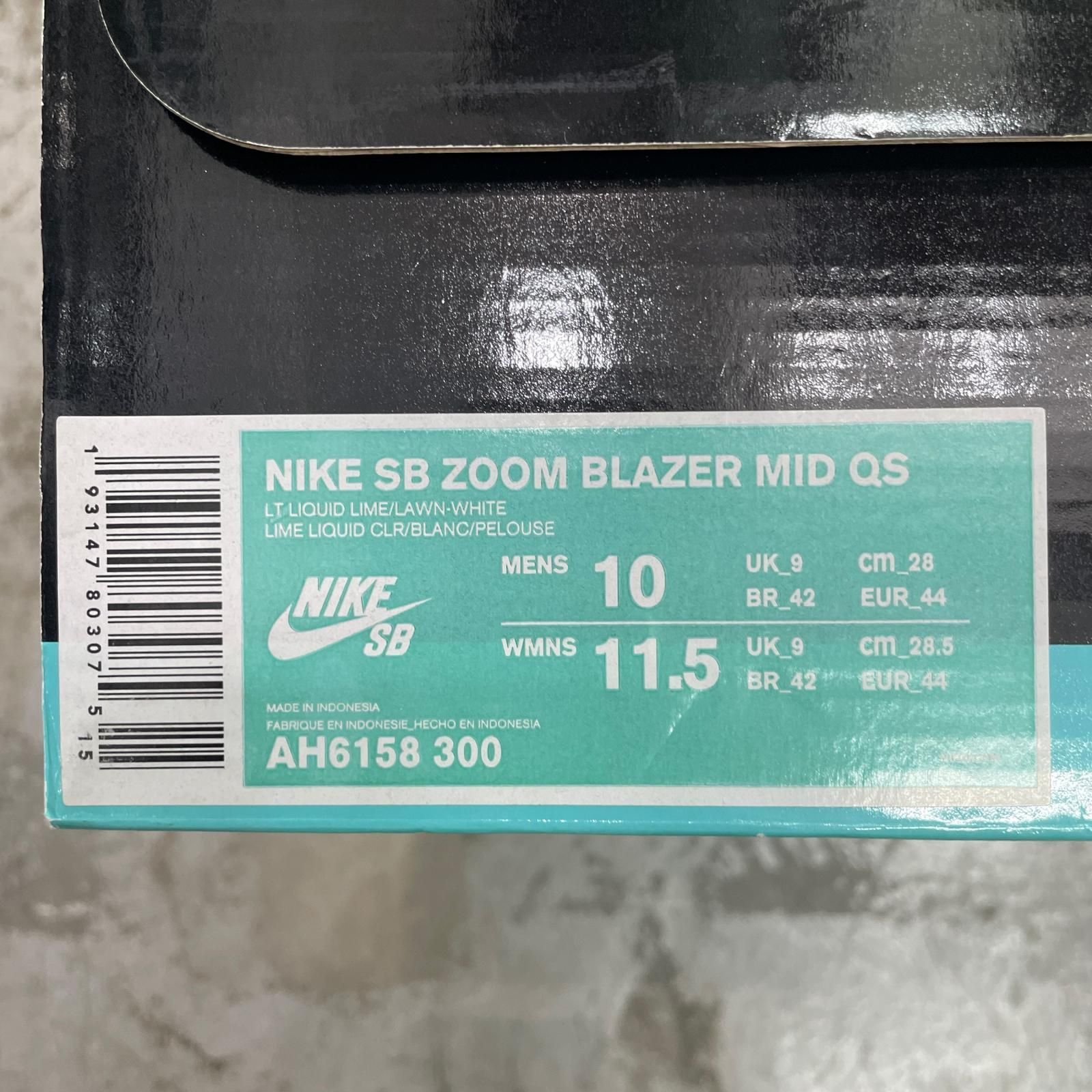 NIKE SB × FROG SKATEBOARDS Zoom Blazer Mid ズームブレザー